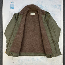 Load image into Gallery viewer, US Navy 1950s N1 Deck Jacket - Rare Olive Green - Mint condition
