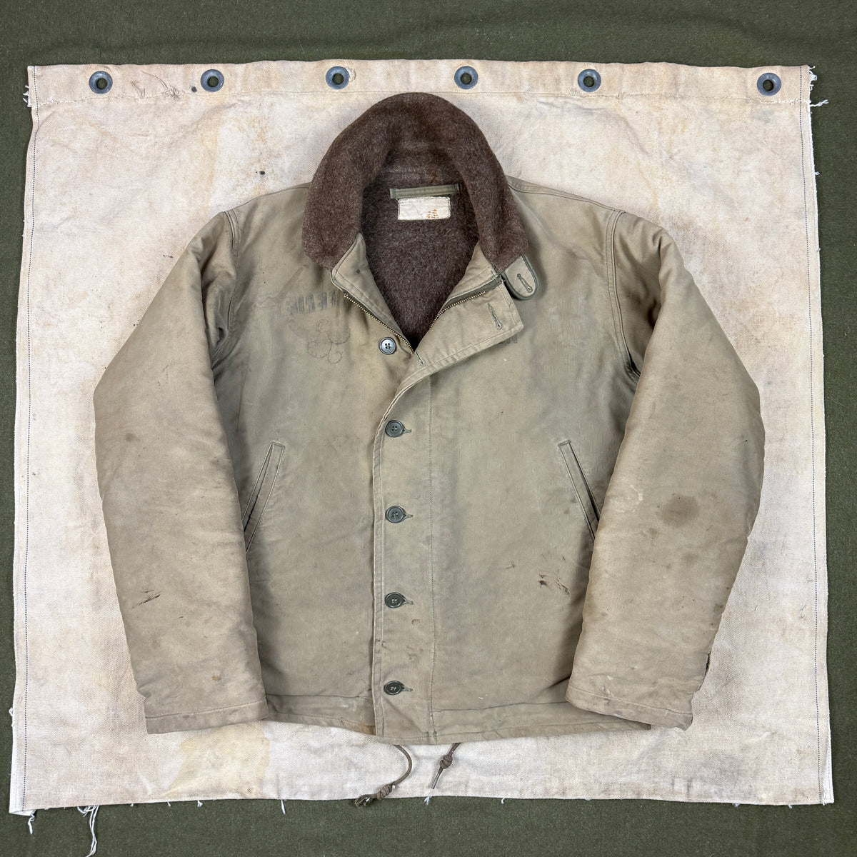 Coast Guard N1 Deck Jacket with USCGC Yocona Artwork