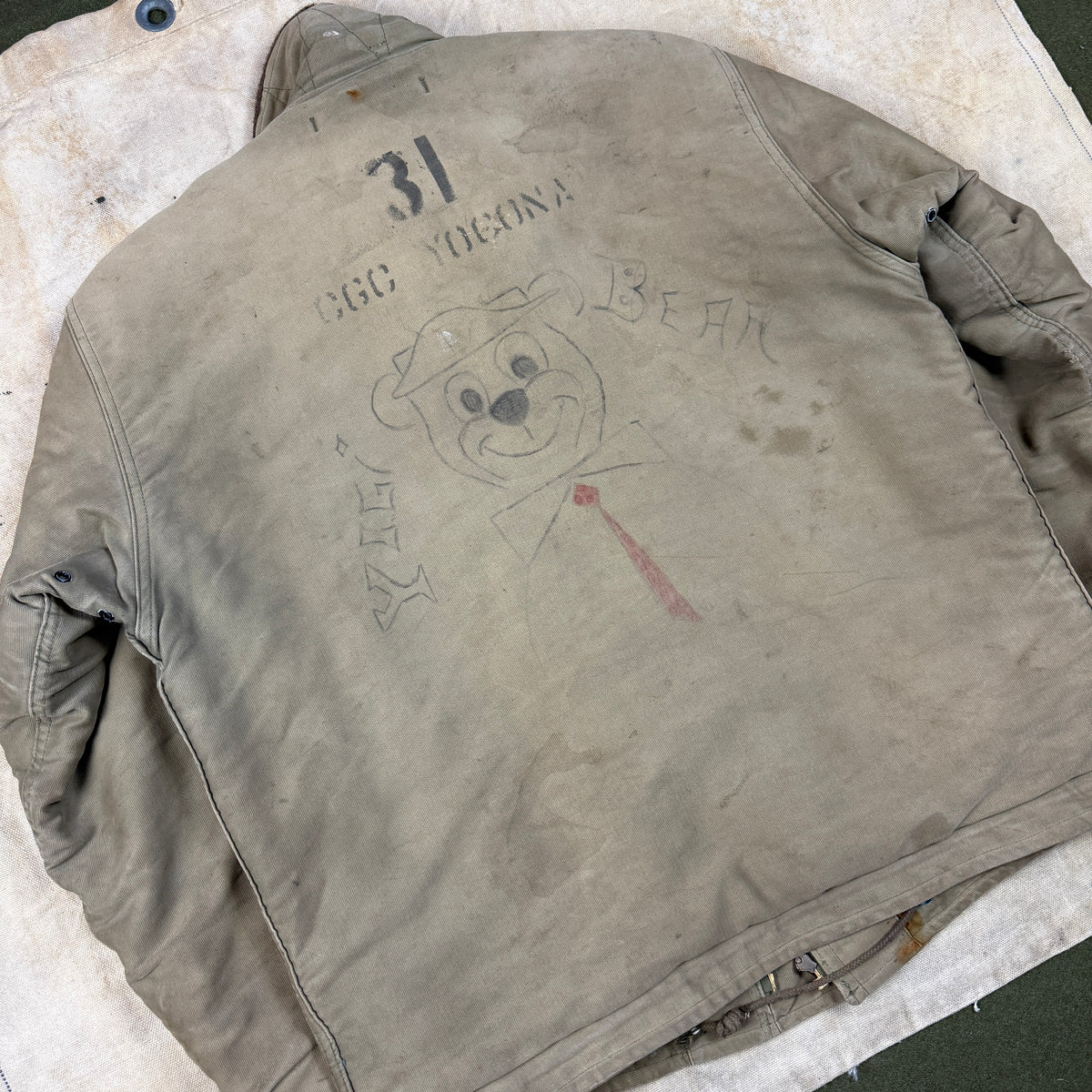 Coast Guard N1 Deck Jacket with USCGC Yocona Artwork