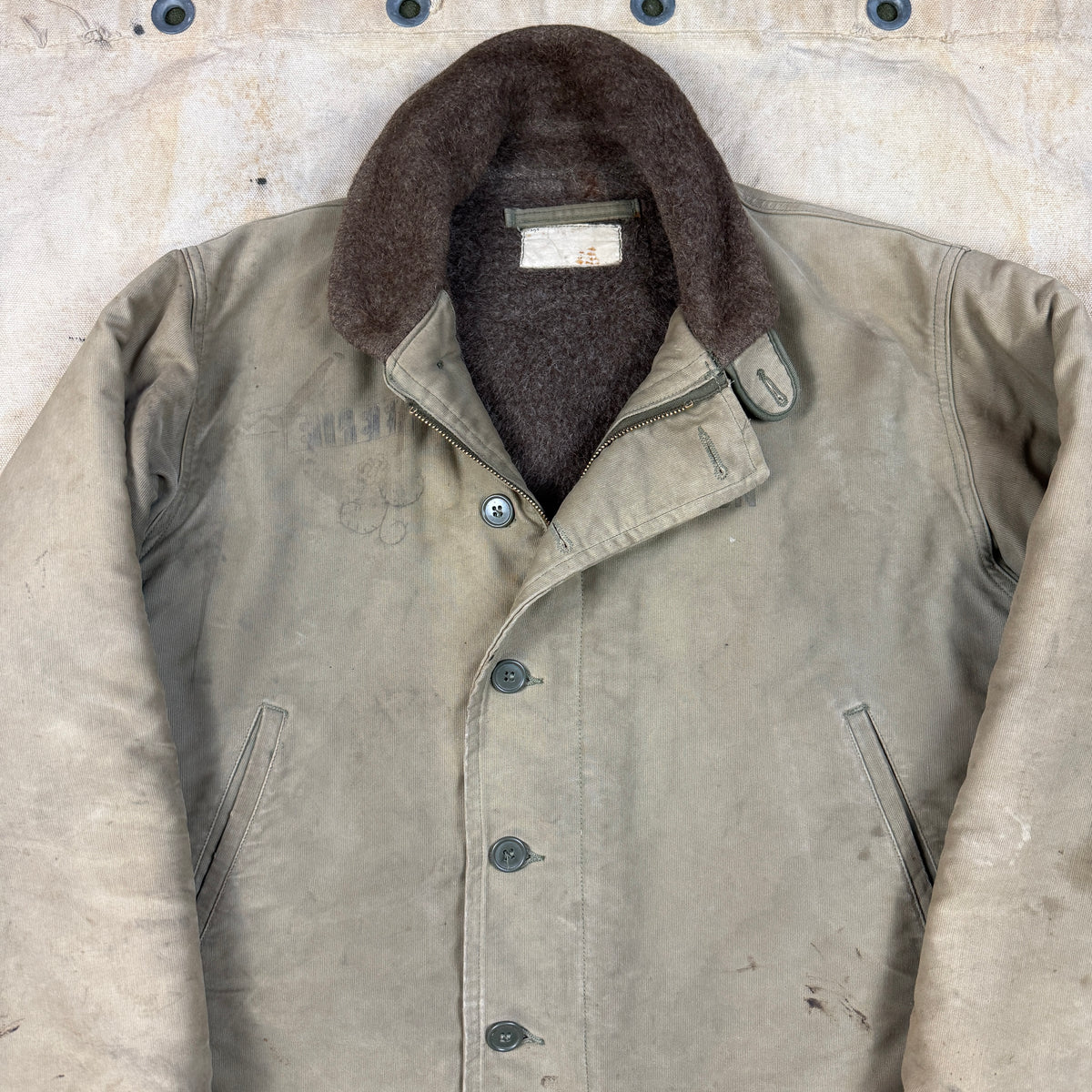 Coast Guard N1 Deck Jacket with USCGC Yocona Artwork