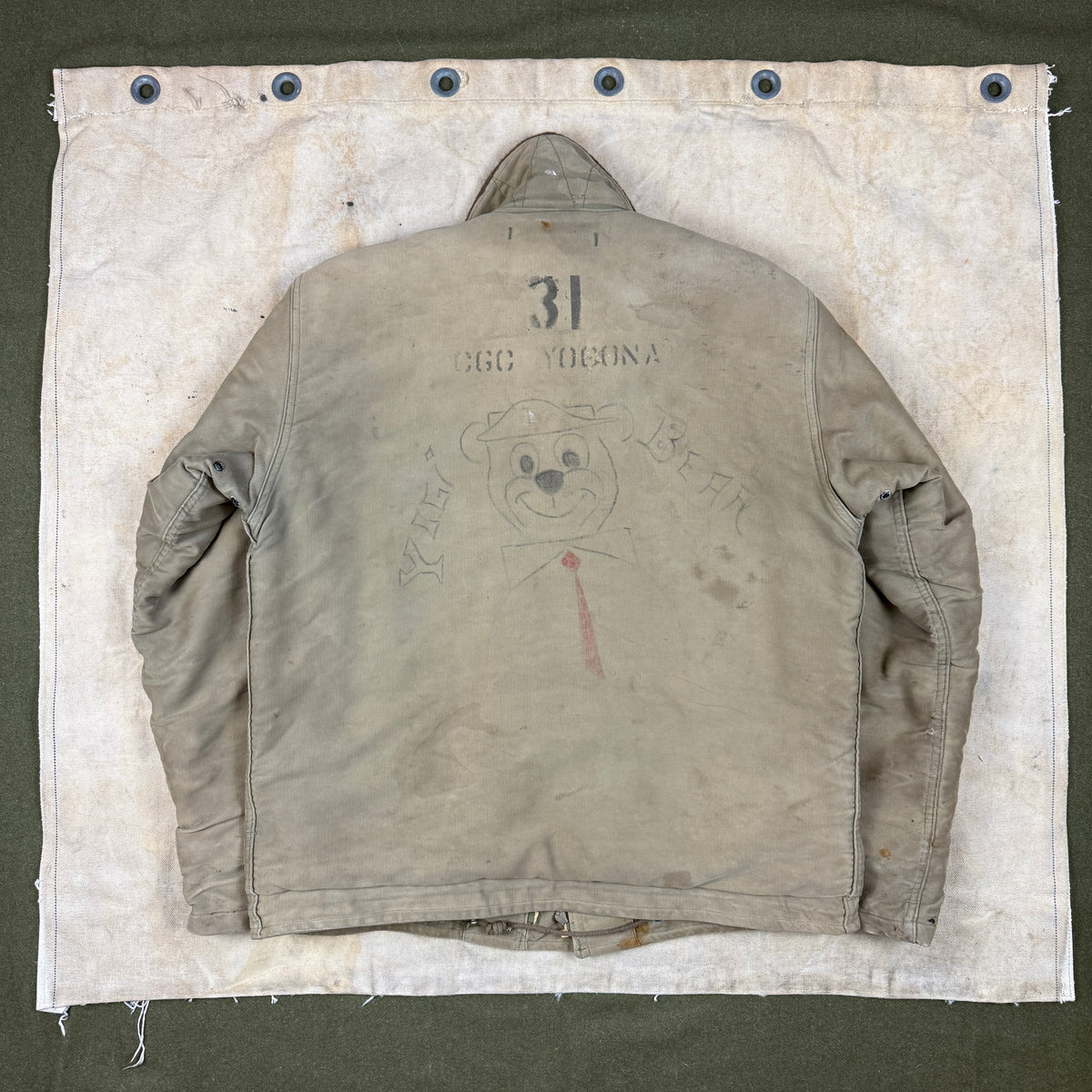 Coast Guard N1 Deck Jacket with USCGC Yocona Artwork