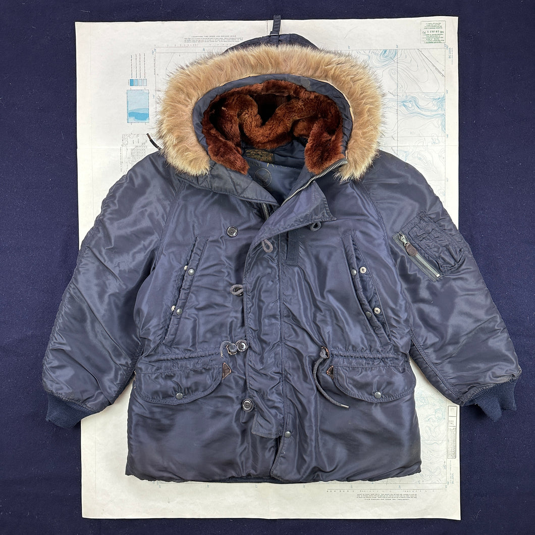 USAF 1951 First Pattern N-3A Parka with Brown Fur Hood - Mint Condition