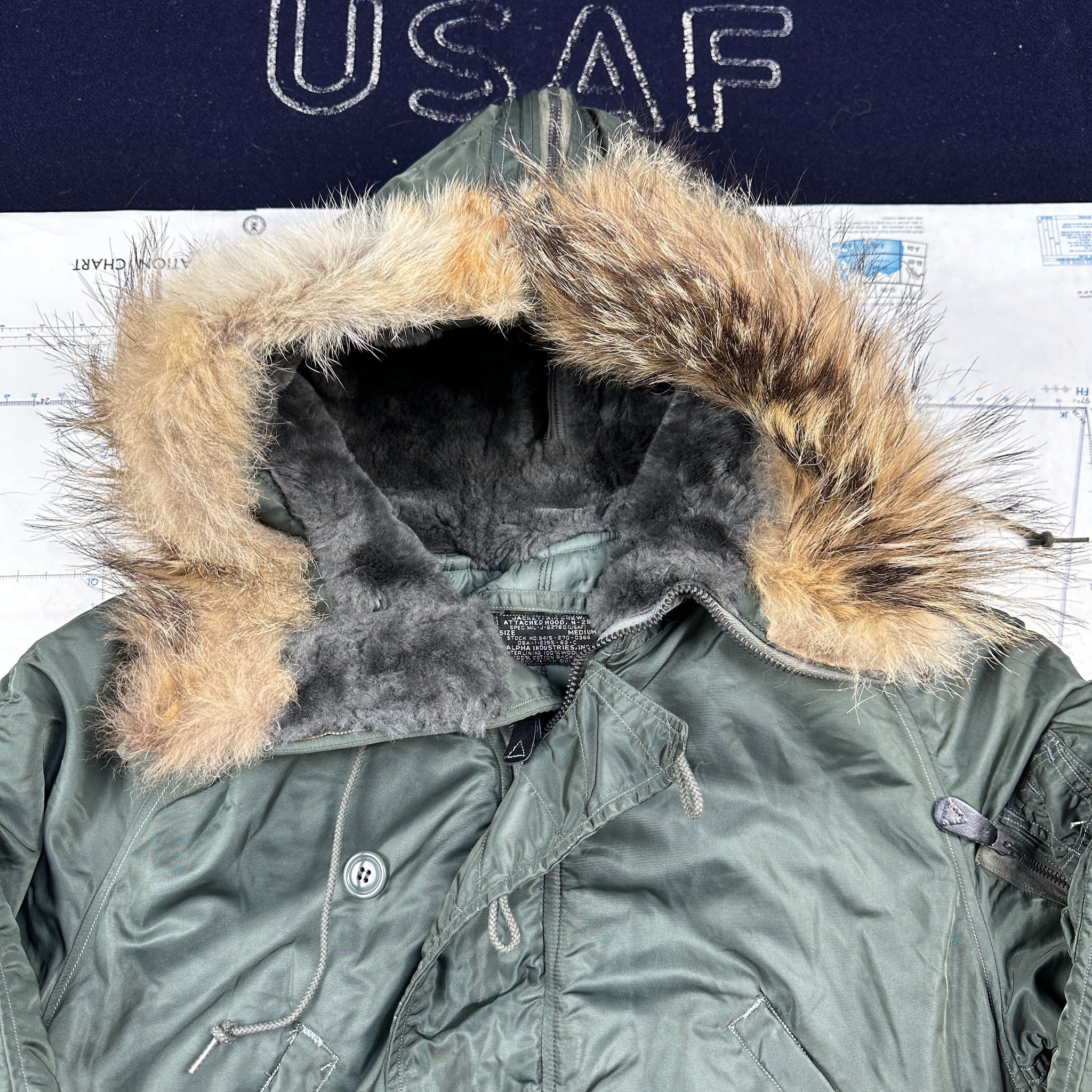 USAF 1963 N-2B Parka - Deadstock – The Major's Tailor