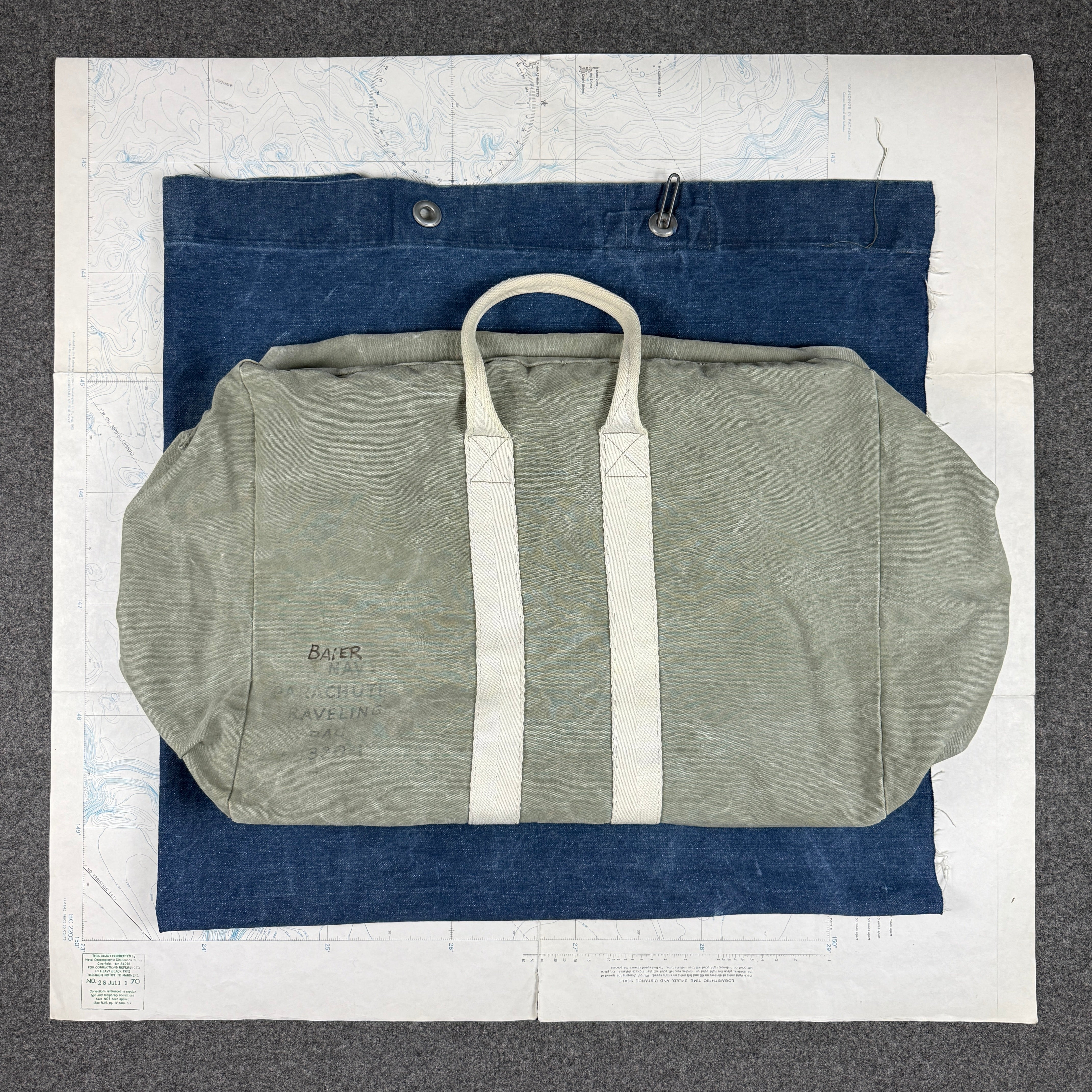 US Navy Pre/Early-War Parachute Bag