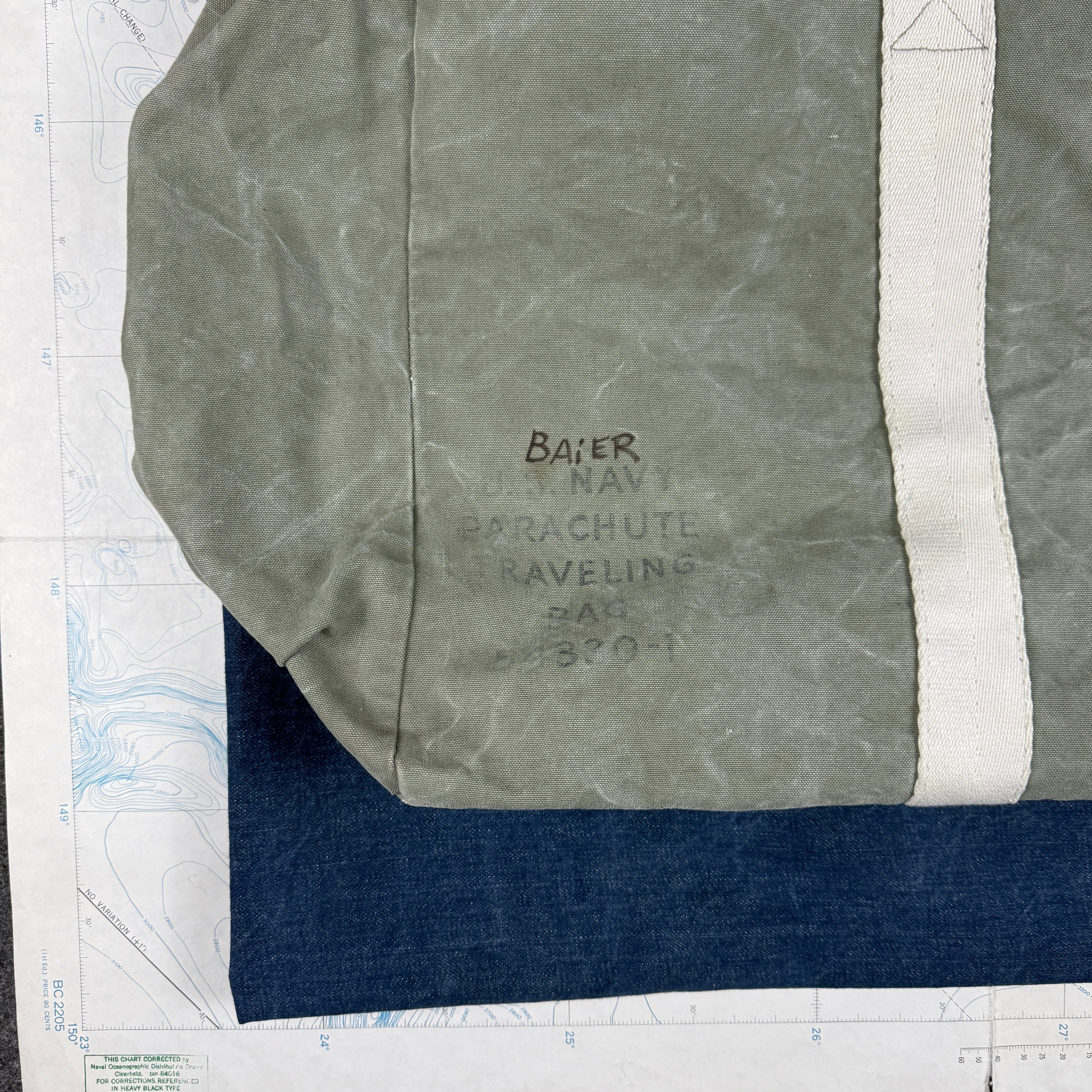 US Navy Pre/Early-War Parachute Bag
