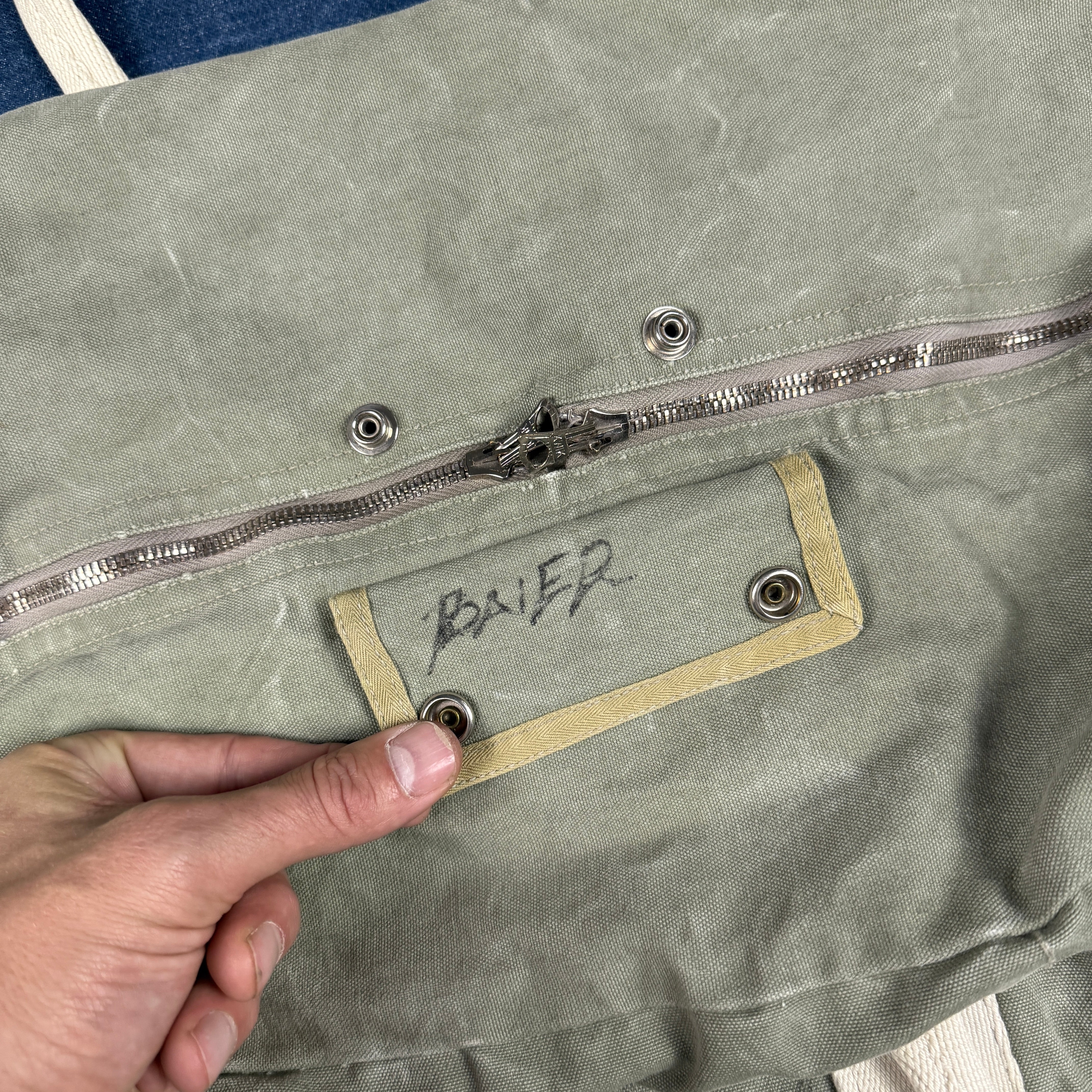 US Navy Pre/Early-War Parachute Bag