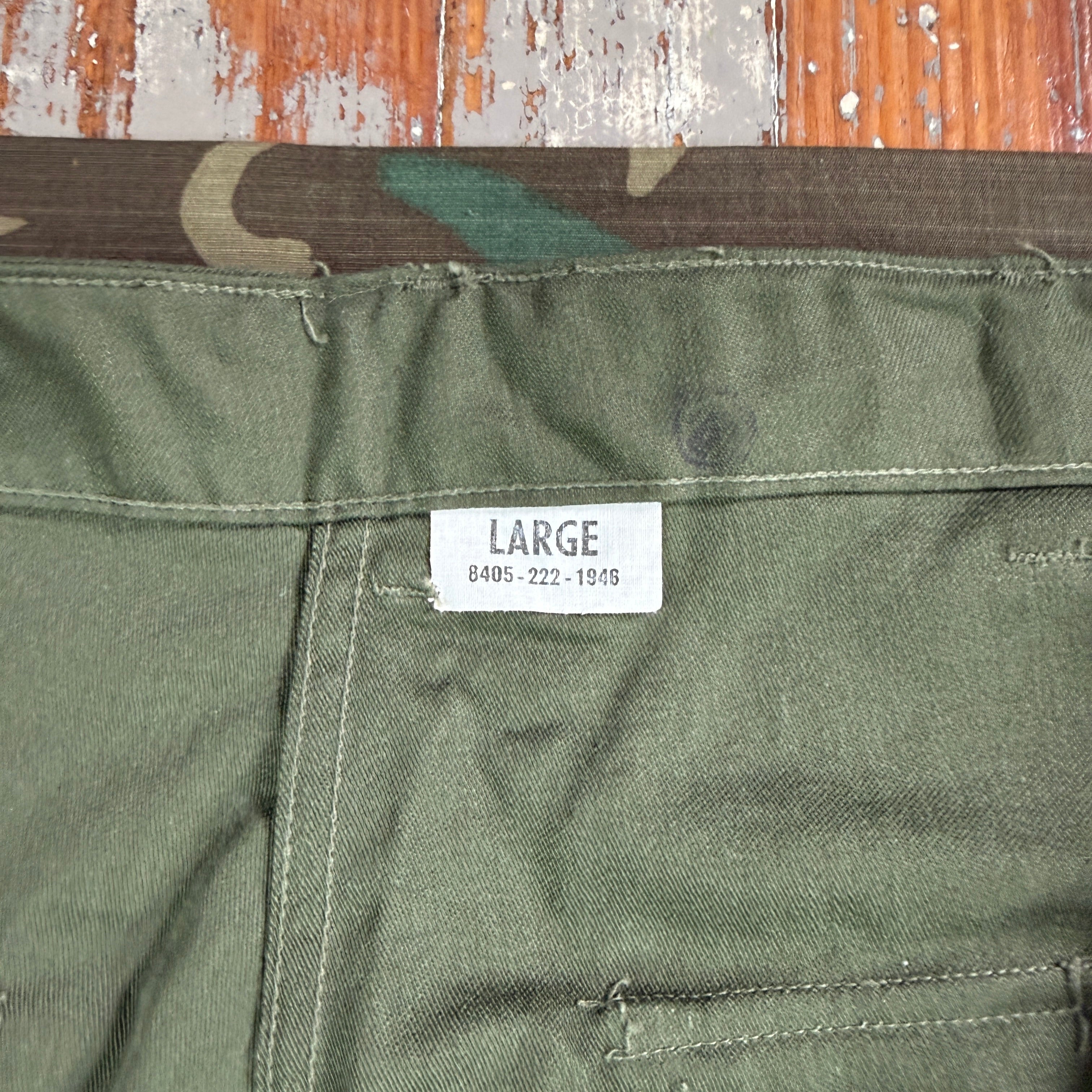 US Army 1960 First Pattern OG107 Pants - Deadstock - Size Large!