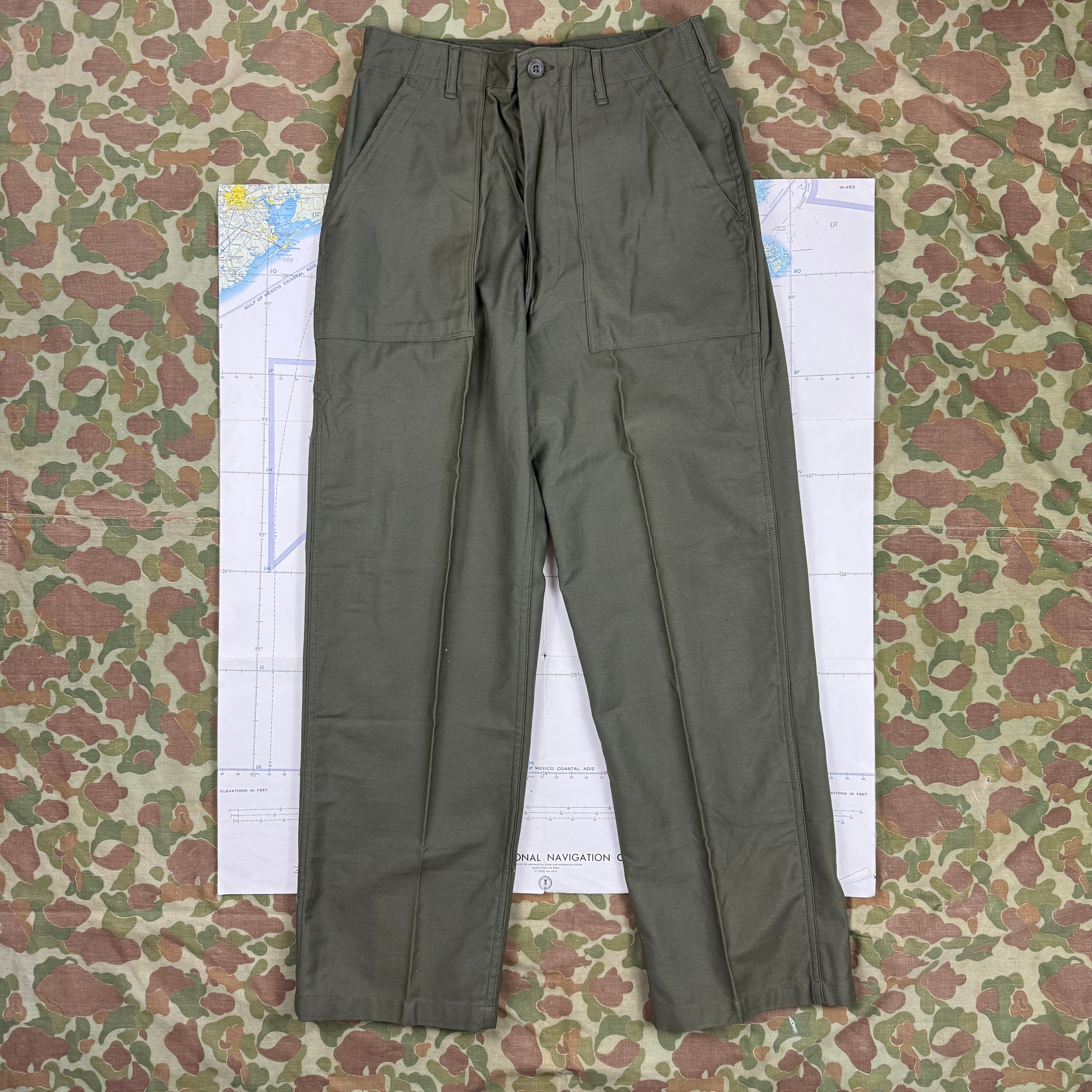 US Army Vietnam 1969 OG107 Pants - Deadstock - Size 32