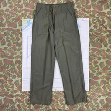 Load image into Gallery viewer, US Army Vietnam 1969 OG107 Pants - Deadstock - Size 32
