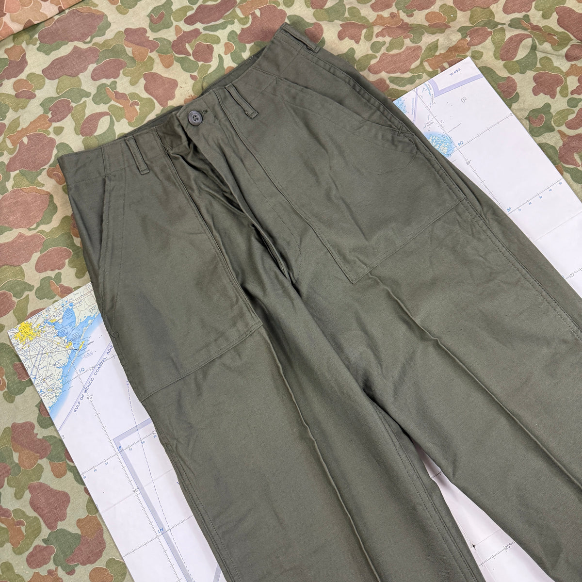 US Army Vietnam 1969 OG107 Pants - Deadstock - Size 32