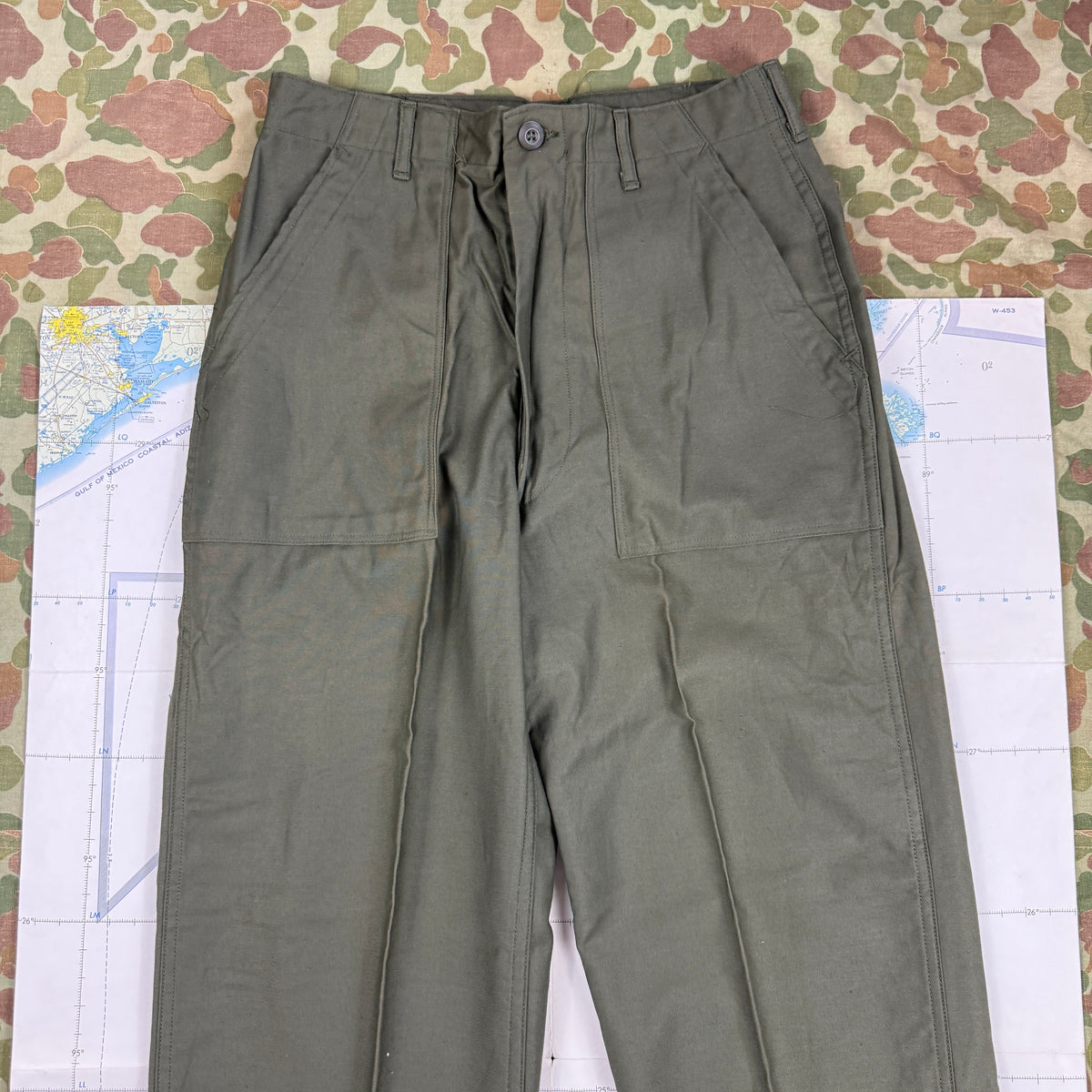 US Army Vietnam 1969 OG107 Pants - Deadstock - Size 32