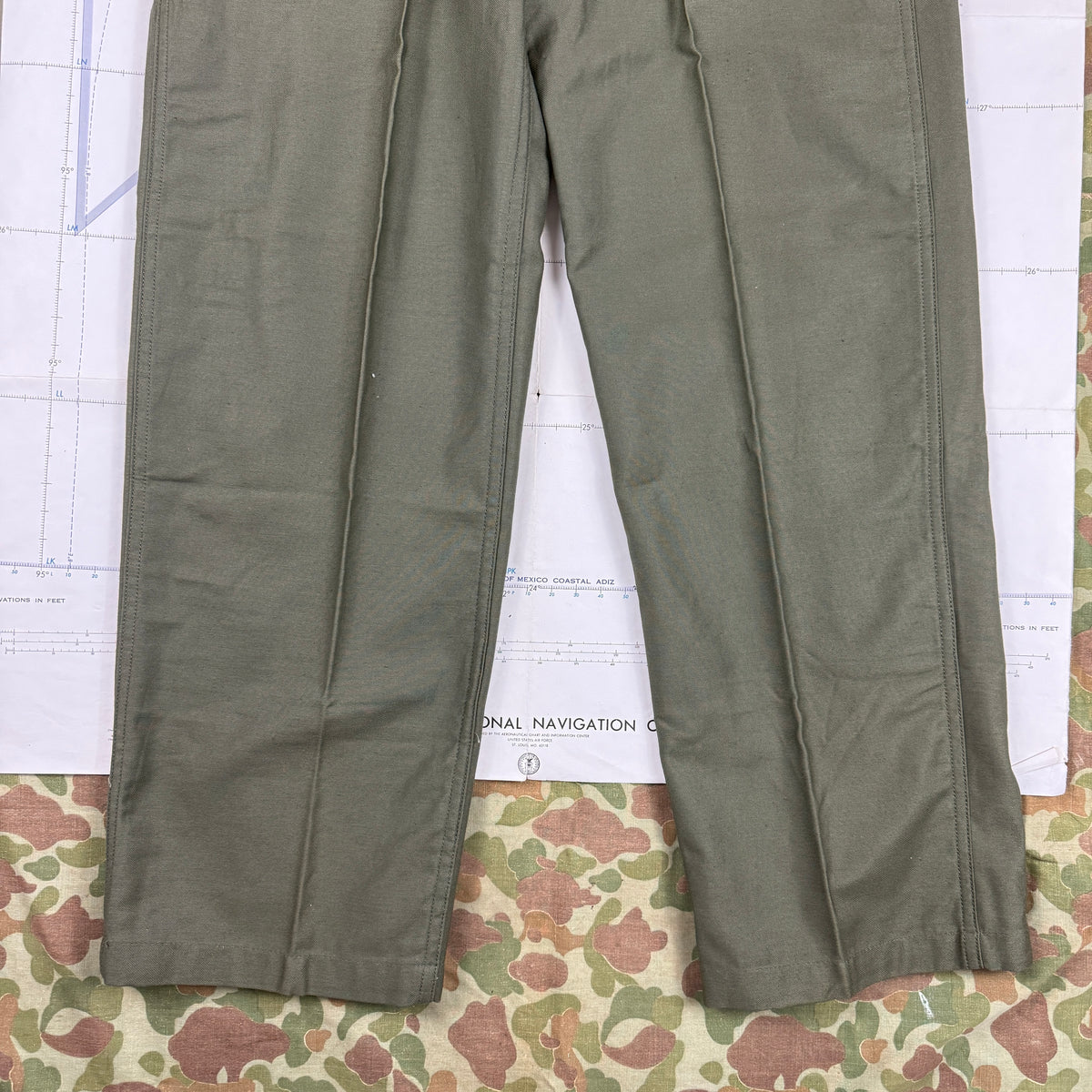 US Army Vietnam 1969 OG107 Pants - Deadstock - Size 32