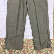 Load image into Gallery viewer, US Army Vietnam 1969 OG107 Pants - Deadstock - Size 32
