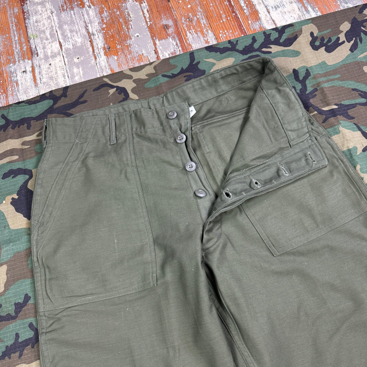 US Army Vietnam 1972 OG107 Pants - Deadstock - Size 35