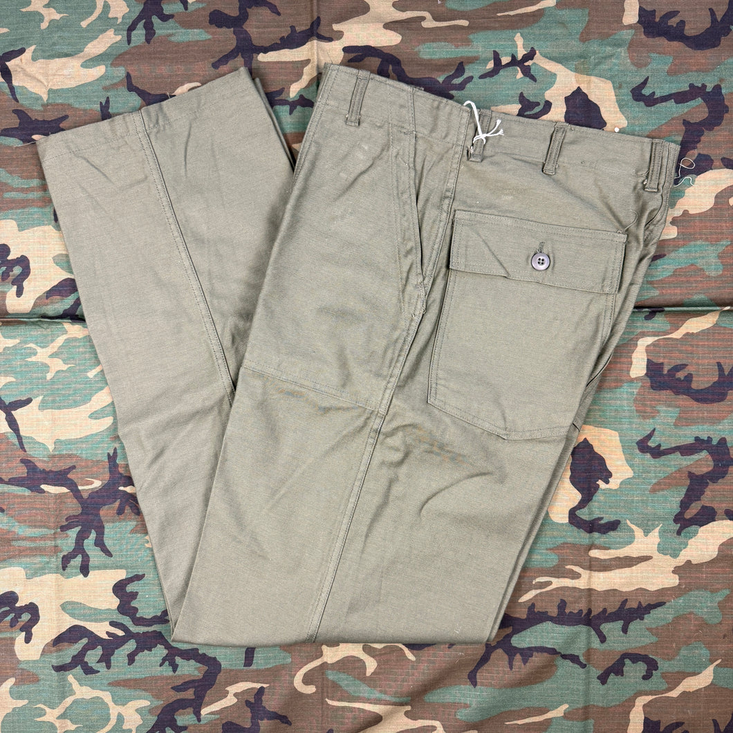 US Army Vietnam 1966 OG107 Pants - Deadstock - Size 34