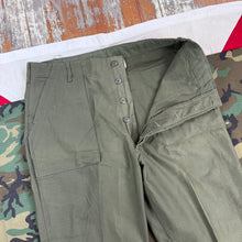 Load image into Gallery viewer, US Army Vietnam 1975 OG107 Pants - Deadstock - Size 38!
