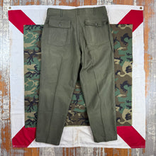Load image into Gallery viewer, US Army Vietnam 1975 OG107 Pants - Deadstock - Size 38!
