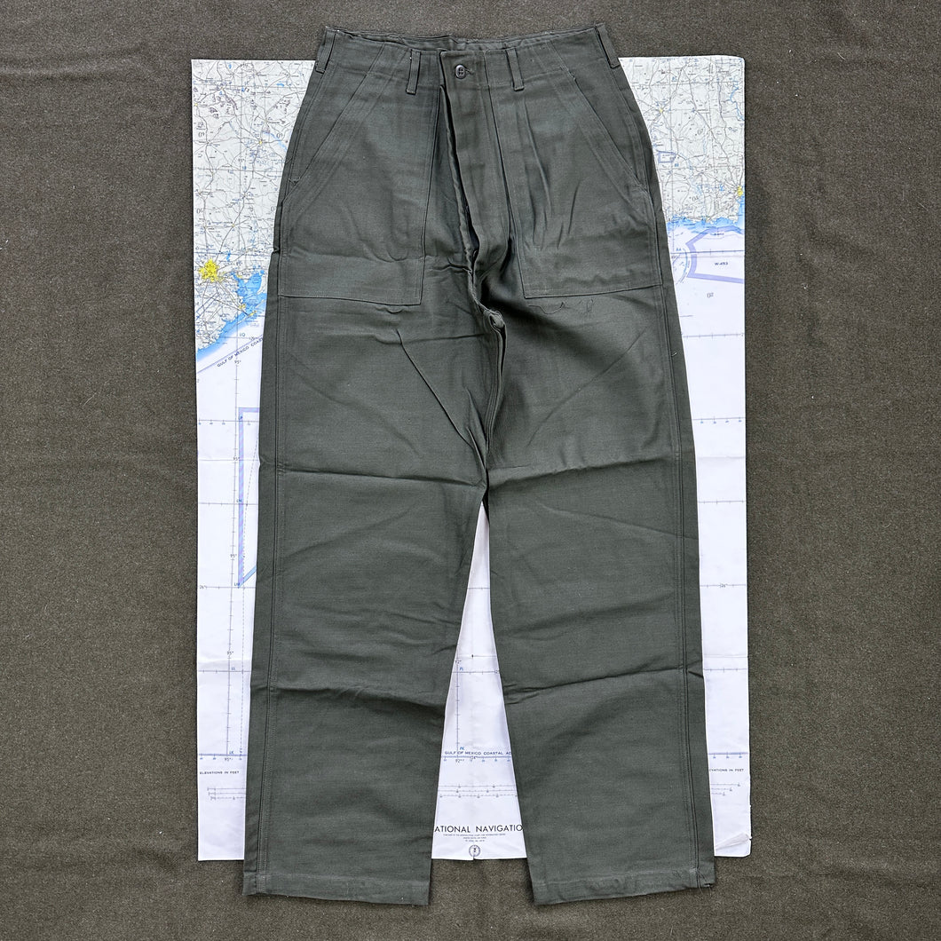 US Army Vietnam 1966 OG107 Pants - Deadstock - Size 33