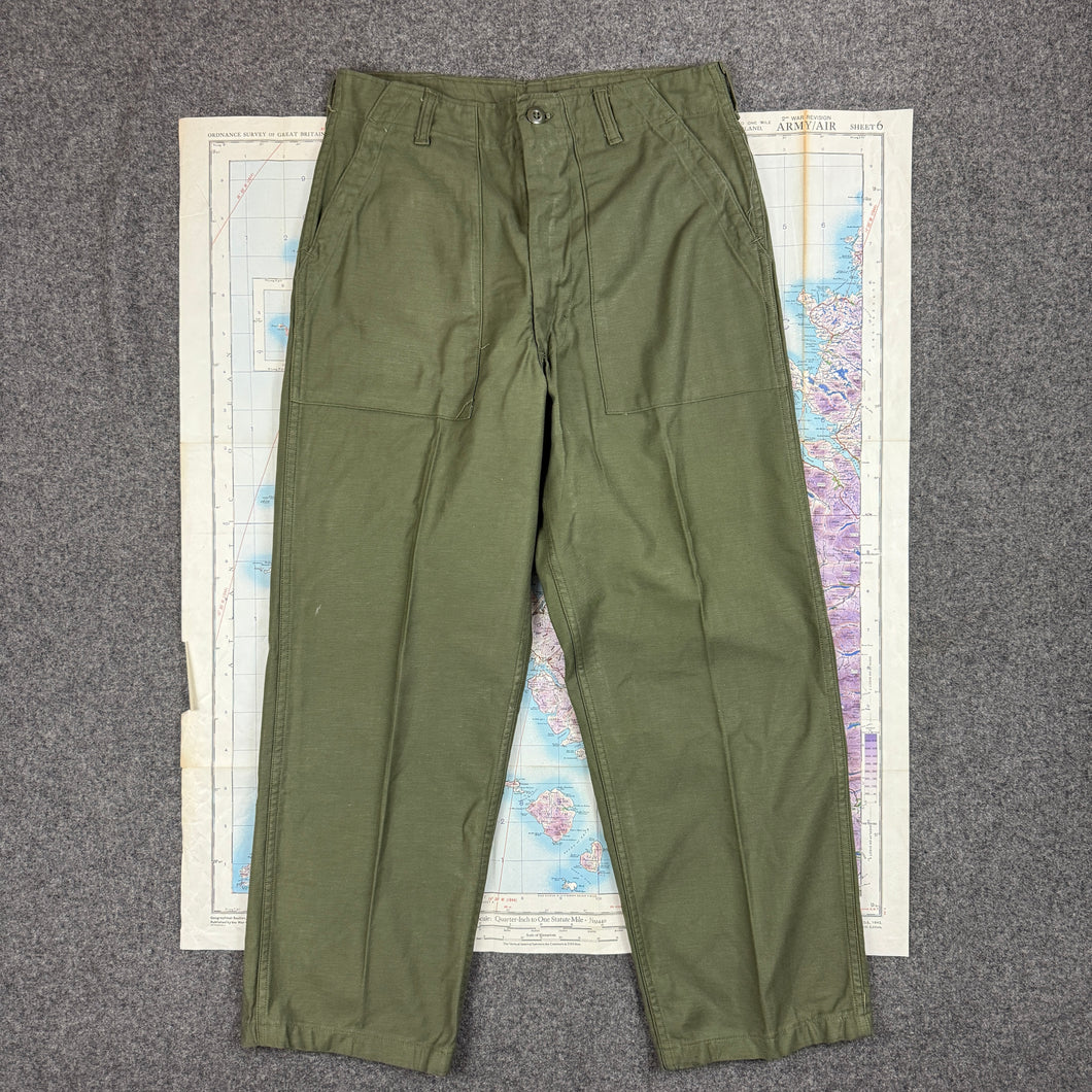 US Army Vietnam 1969 OG107 Pants - Deadstock - Size 32