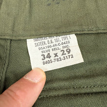 Load image into Gallery viewer, US Army Vietnam 1969 OG107 Pants - Deadstock - Size 32
