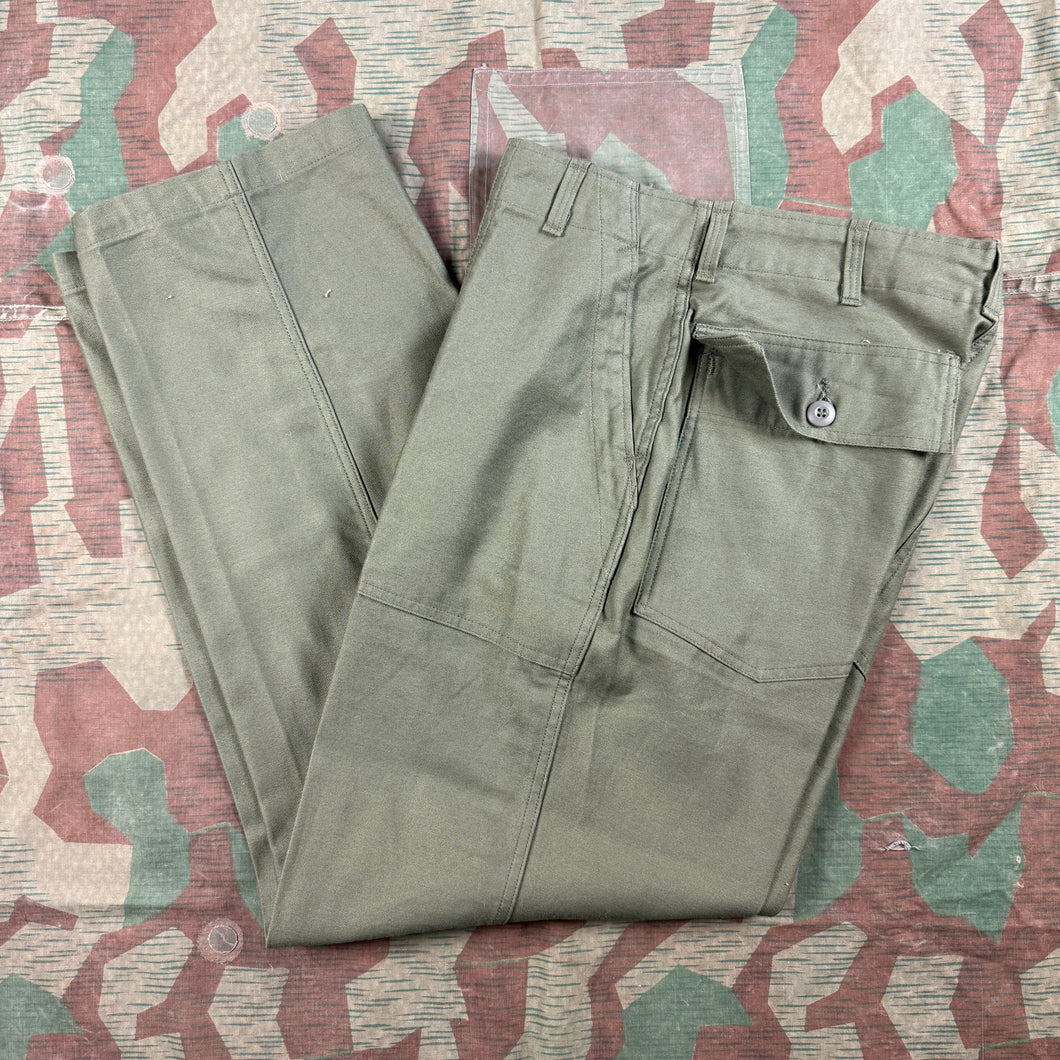 US Army Vietnam 1966 OG107 Pants - Deadstock - Size 32