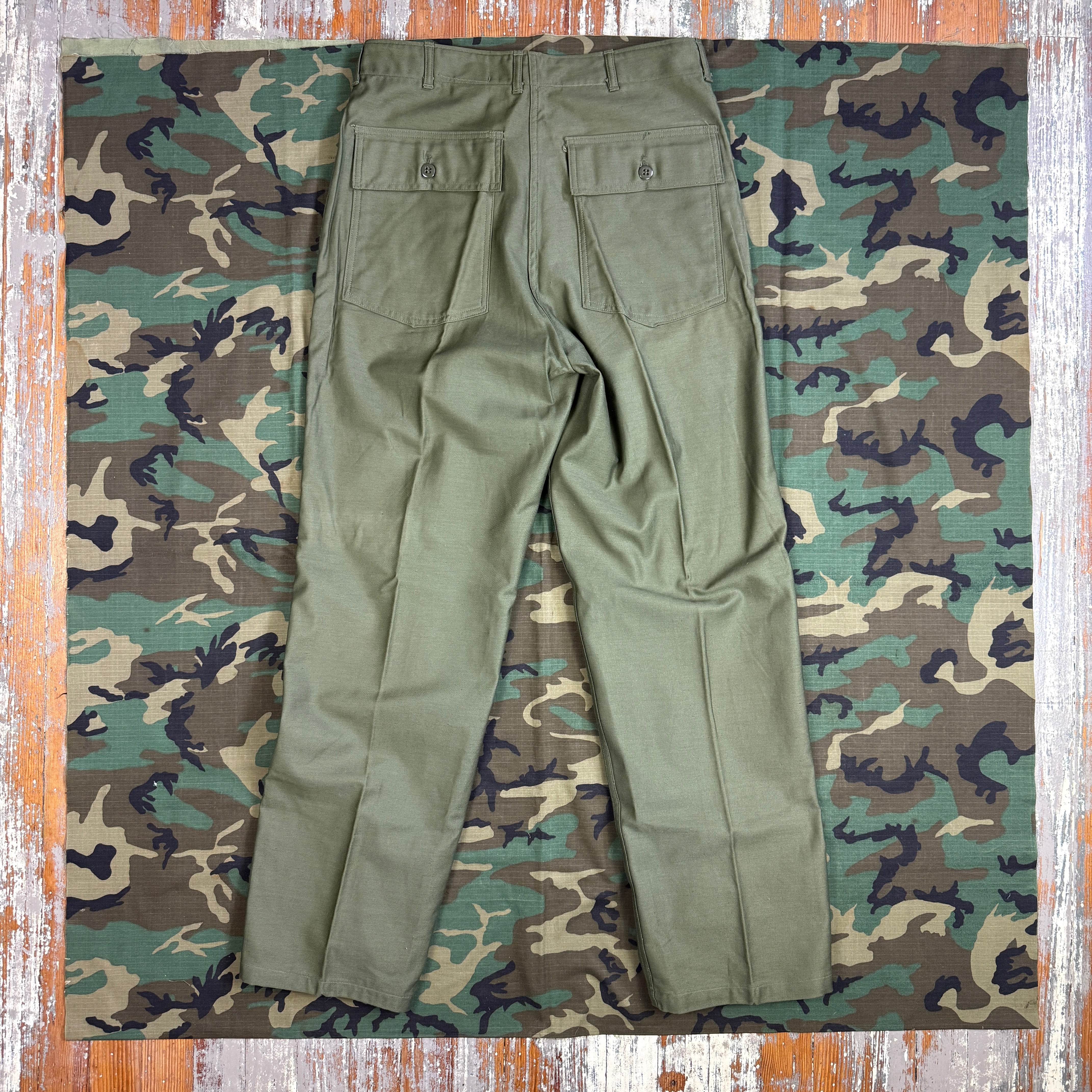 US Army Vietnam 1965 OG107 Pants - Deadstock - Size 33