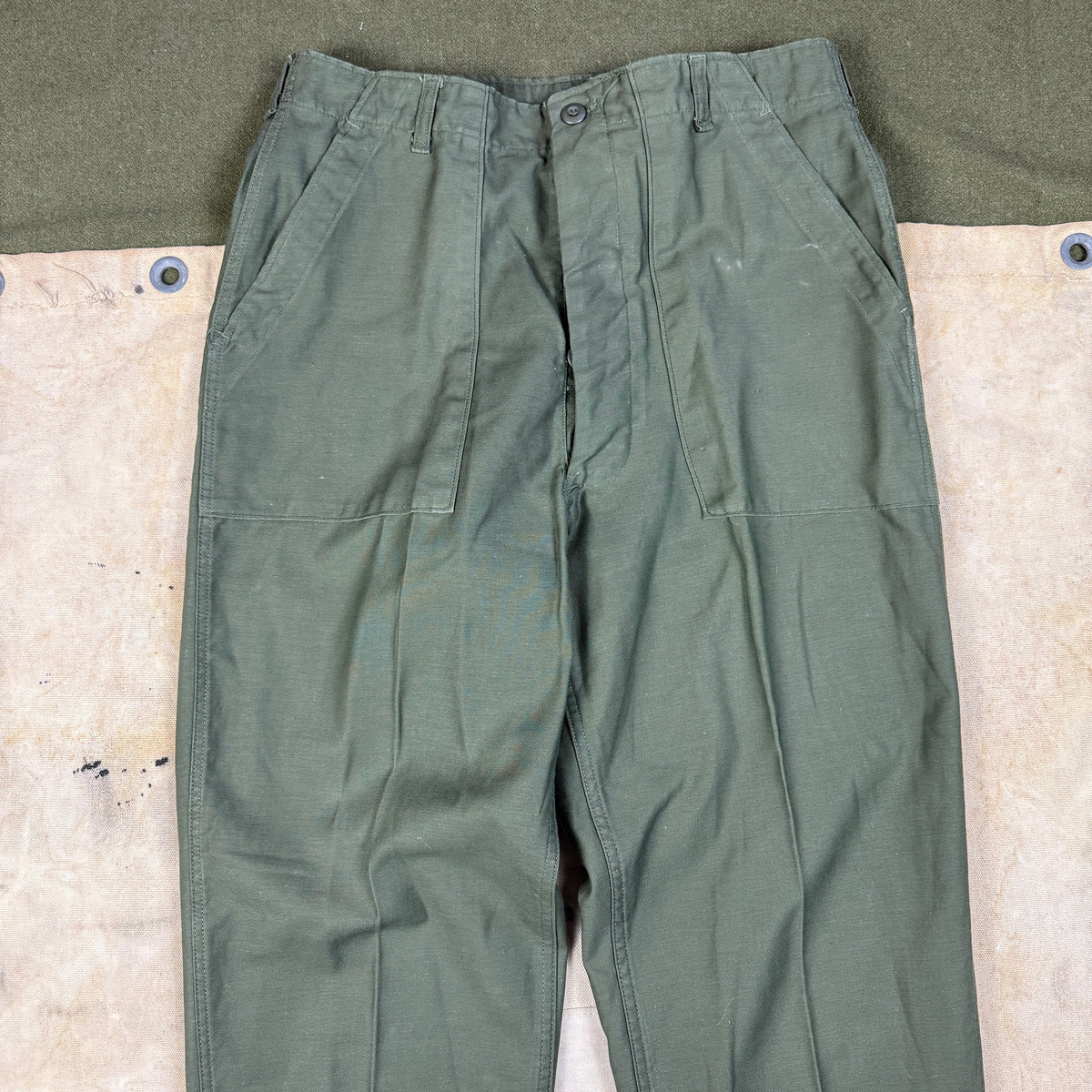 US Army Vietnam 1976 OG107 Pants - Deadstock - Size 34/35