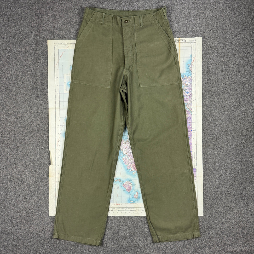 US Army 1950s First Pattern OG107 Pants - Mint Condition - Size 32