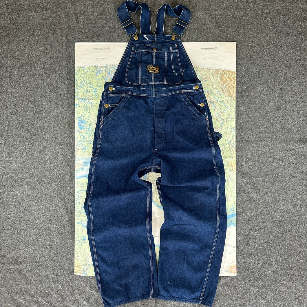 Old Kentucky 1940s/50s Low-Back Overalls - Mint Condition