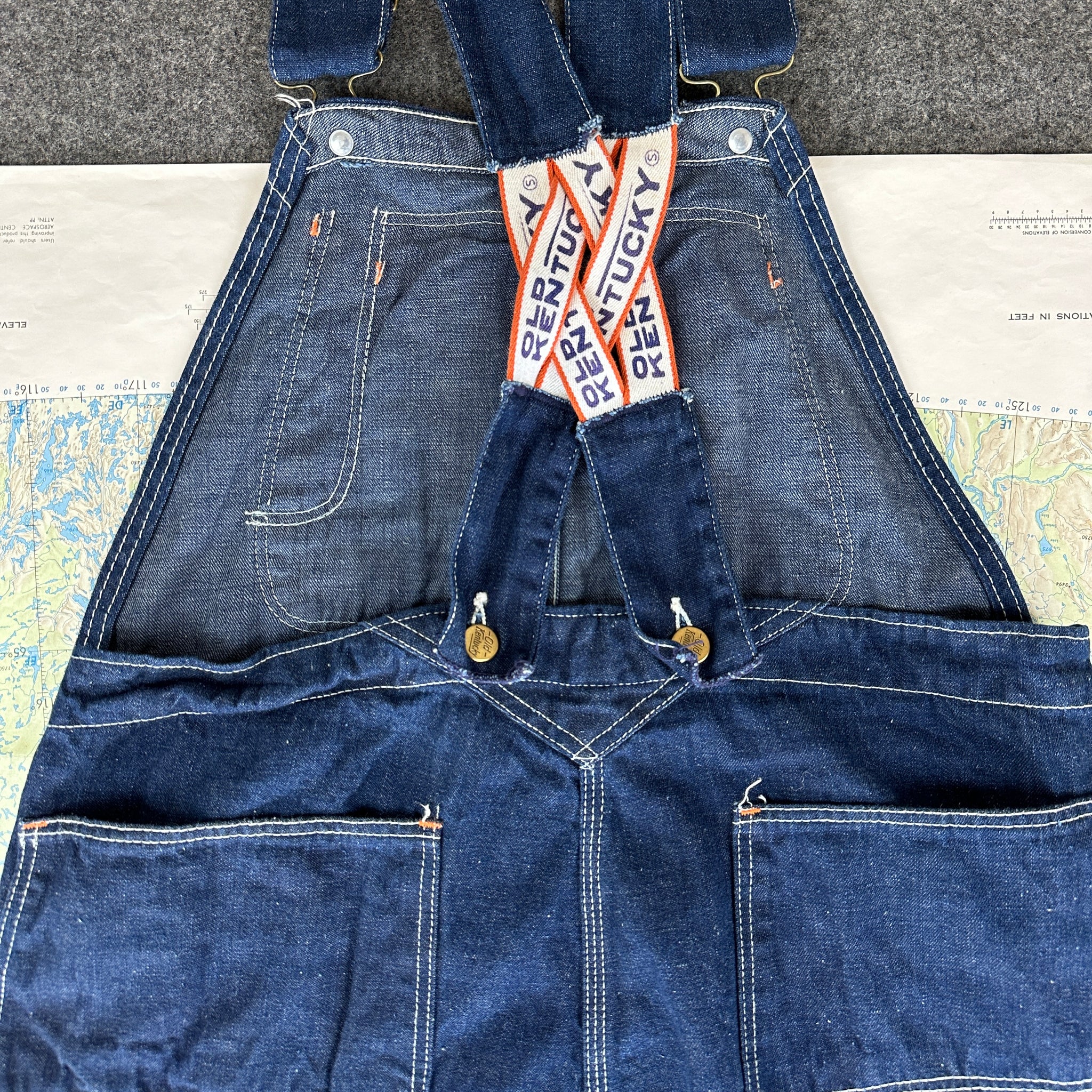 Old Kentucky 1940s/50s Low-Back Overalls - Mint Condition – The 
