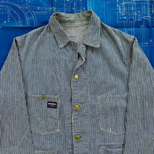 Load image into Gallery viewer, OshKosh B&#39;Gosh 1950s Hickory Chore Jacket - Mint Condition
