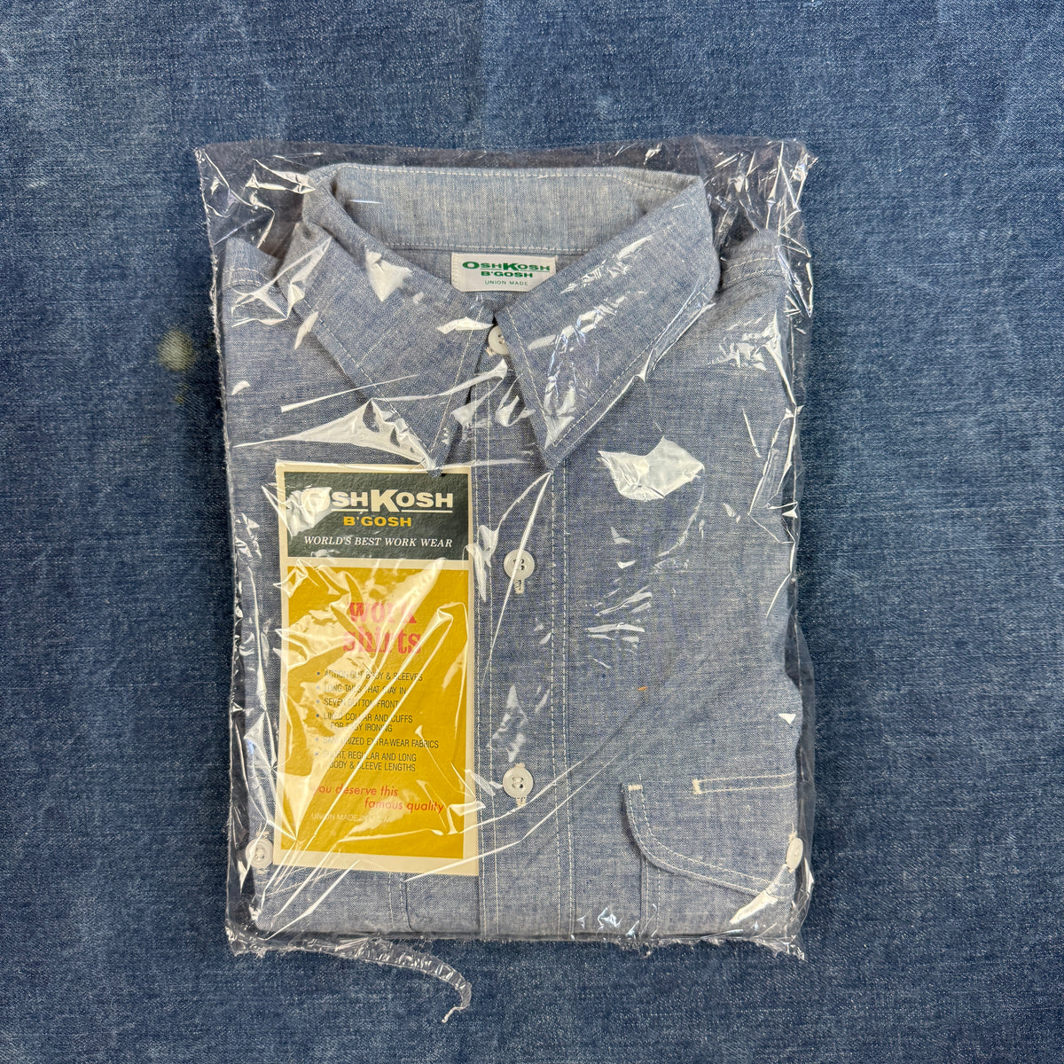 OshKosh B'Gosh 1960s Chambray - Deadstock