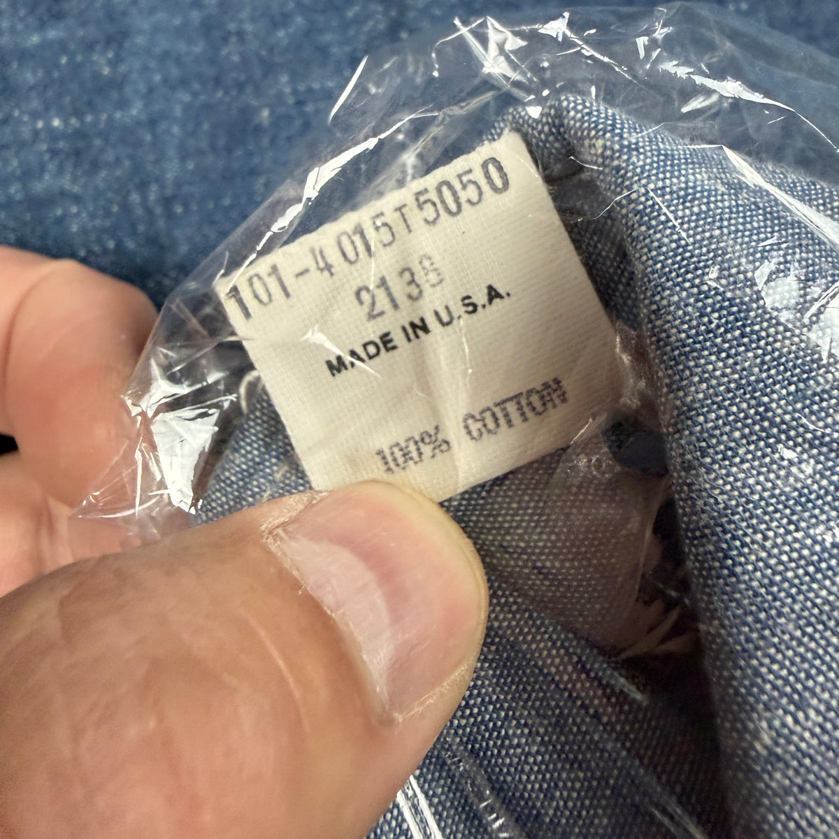 OshKosh B'Gosh 1960s Chambray - Deadstock