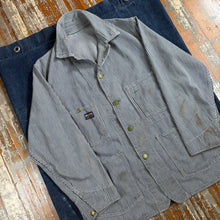 Load image into Gallery viewer, OshKosh B'Gosh 1950s/60s Hickory Chore Jacket

