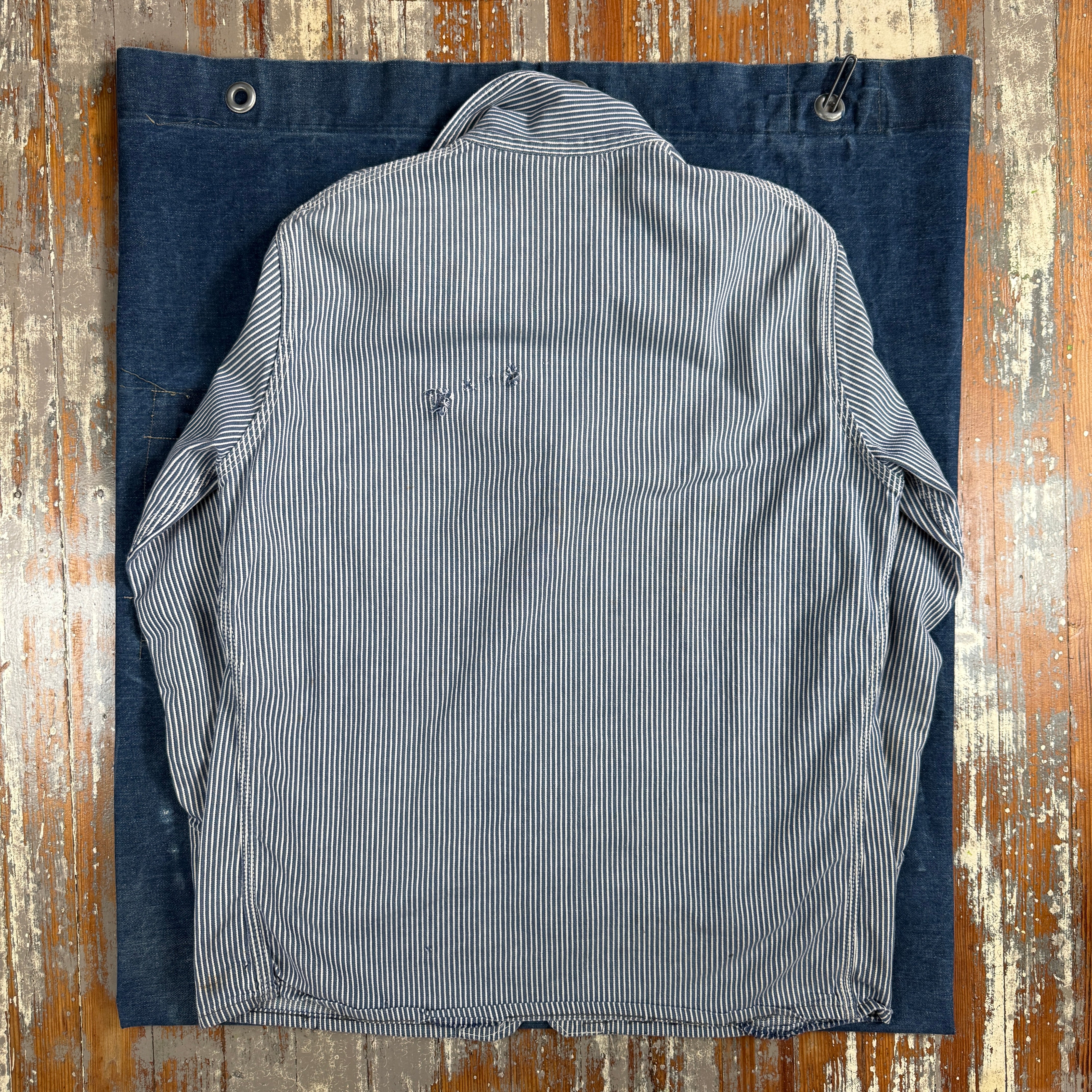 OshKosh B'Gosh 1950s/60s Hickory Chore Jacket