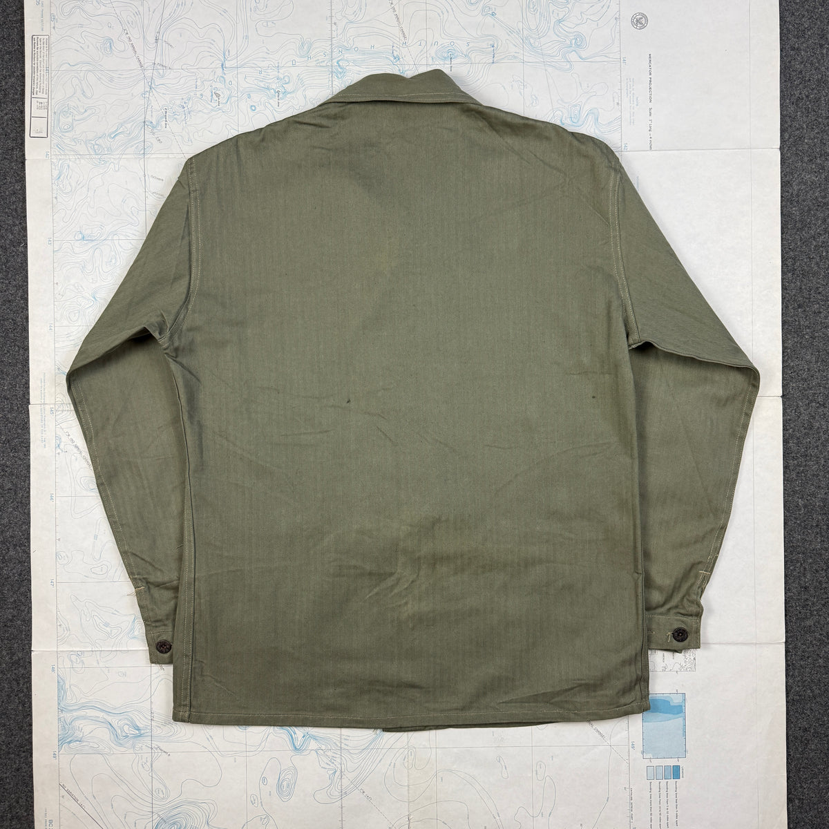 USMC P41 HBT Fatigue Shirt - Mint Condition