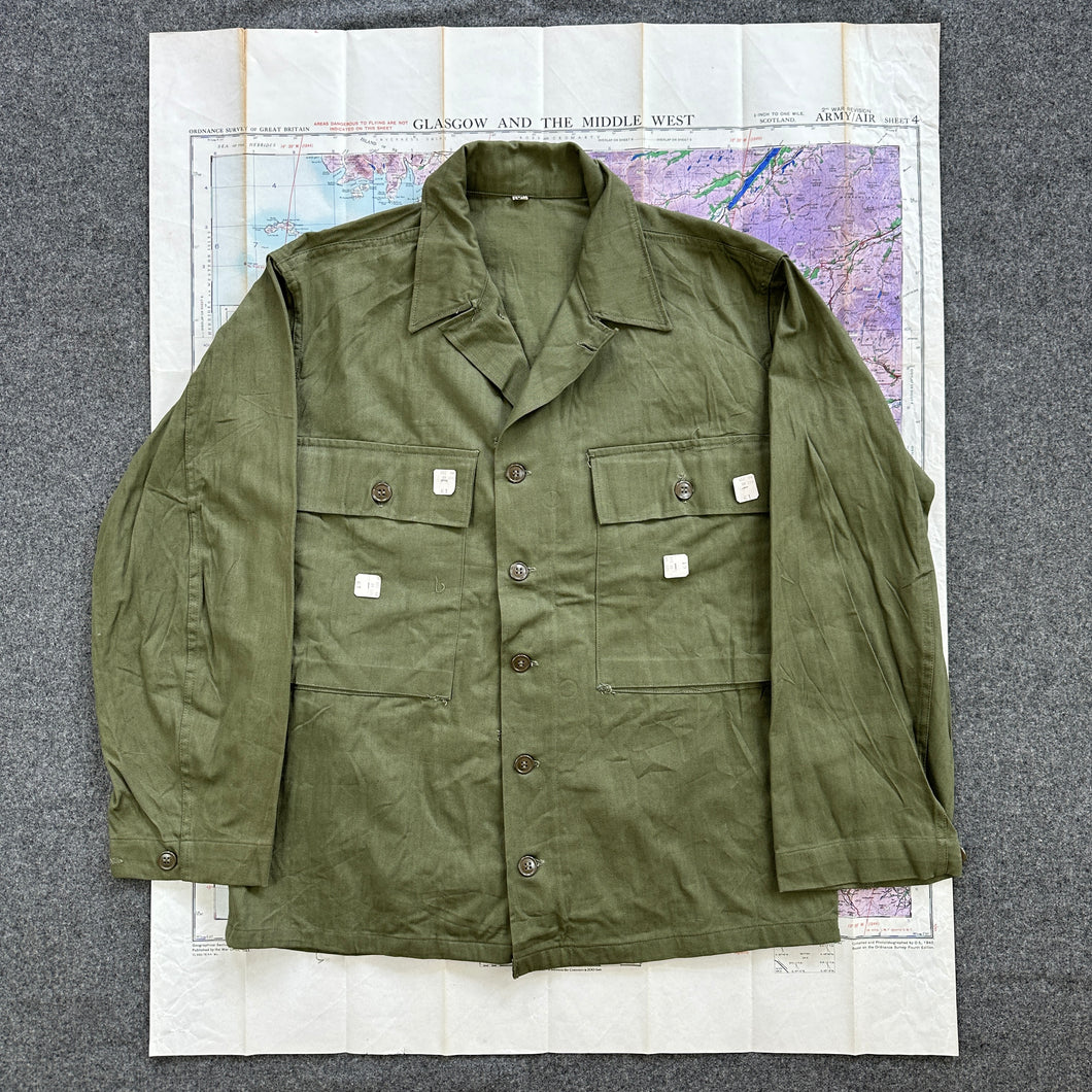 US Army WW2 P43 HBT Fatigue Shirt - Deadstock