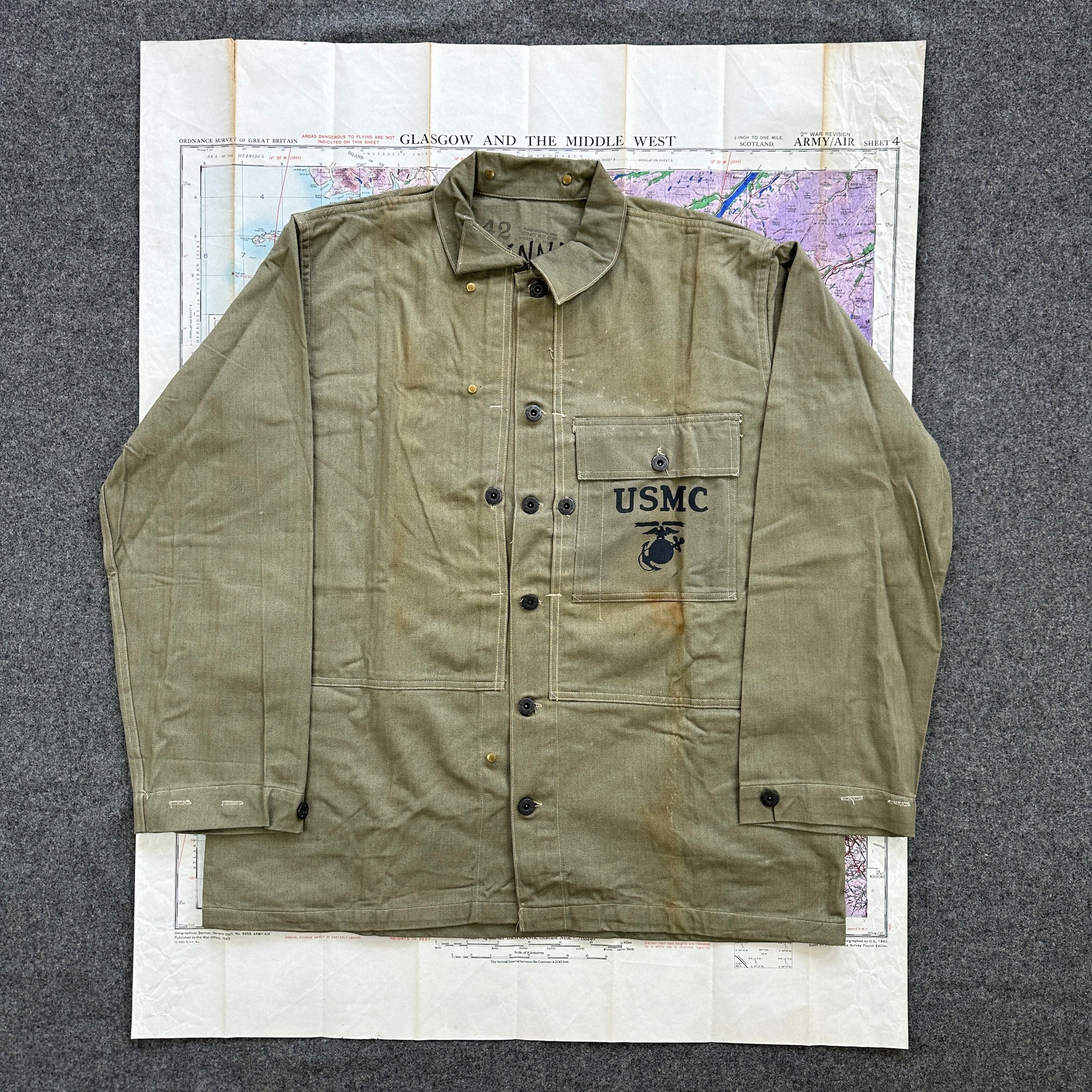 USMC P-44 HBT Shirt - Deadstock – The Major