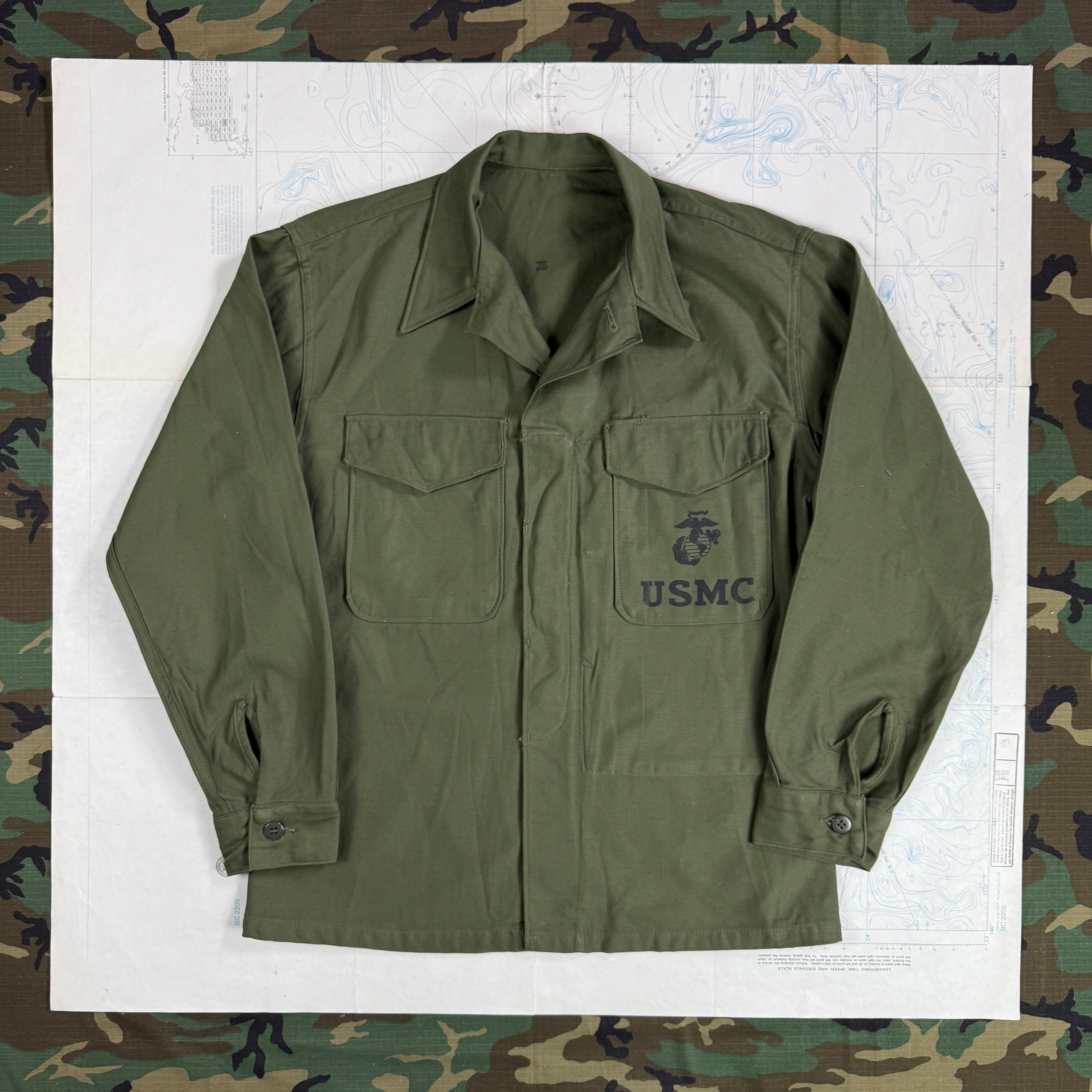 USMC P53 HBT Shirt - Deadstock