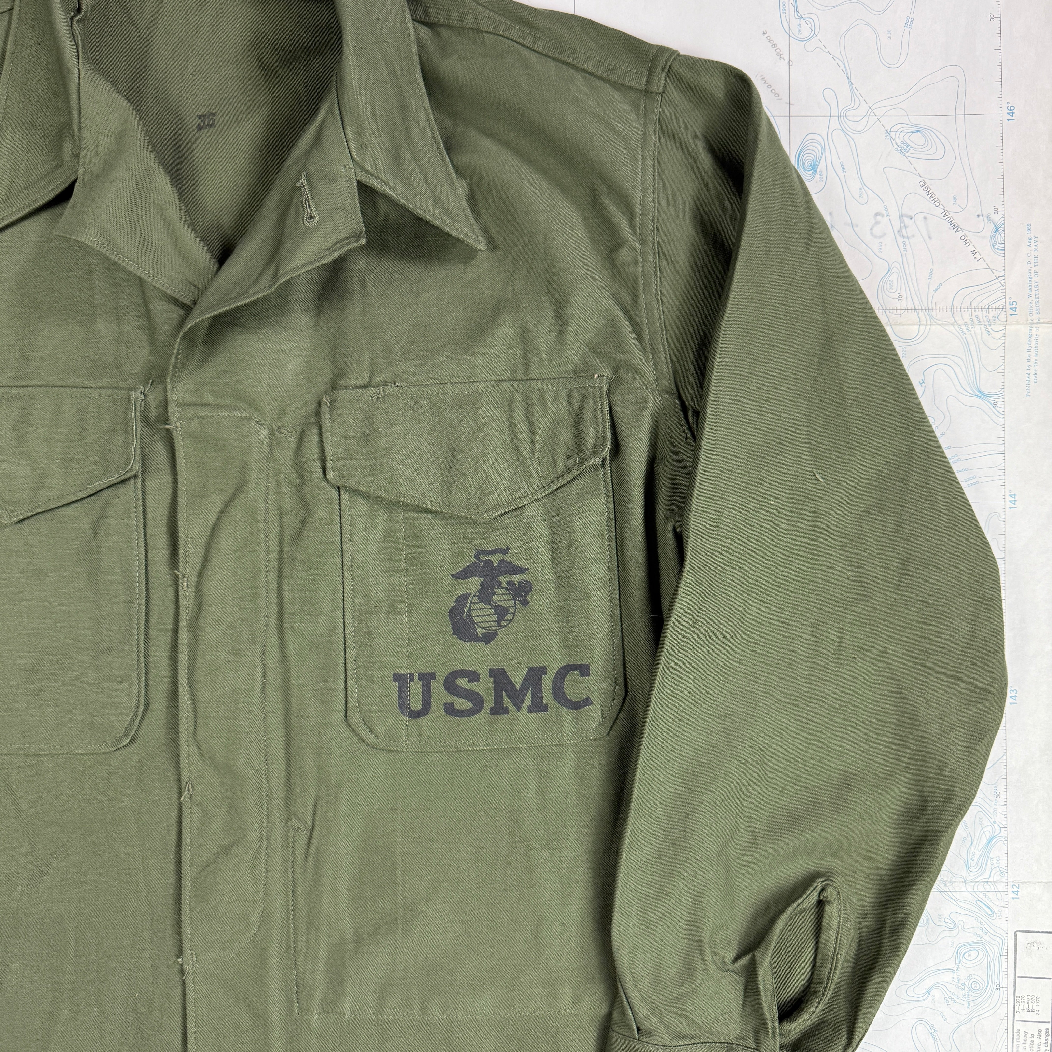 USMC P53 HBT Shirt - Deadstock
