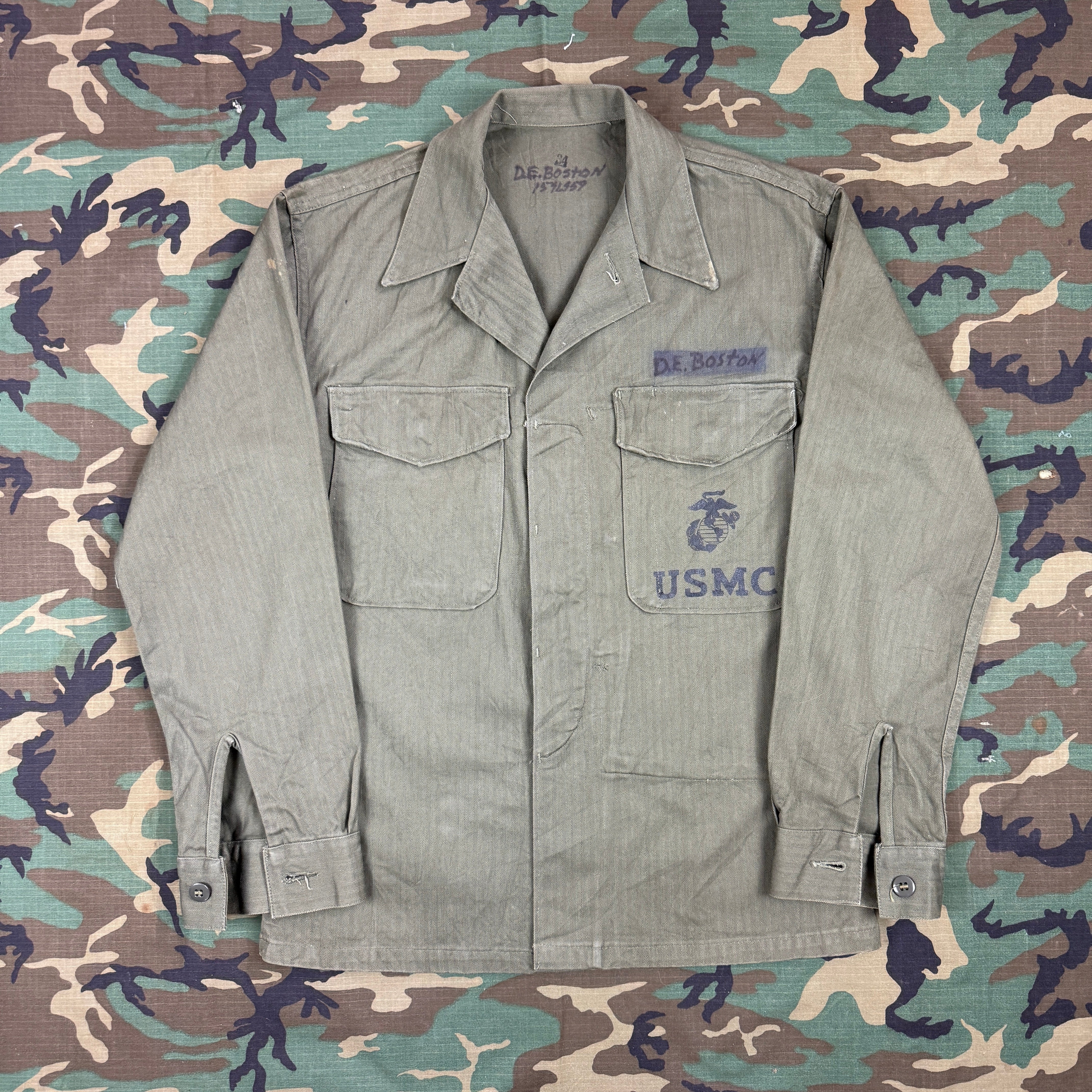 USMC P53 HBT Shirt - Mint Condition
