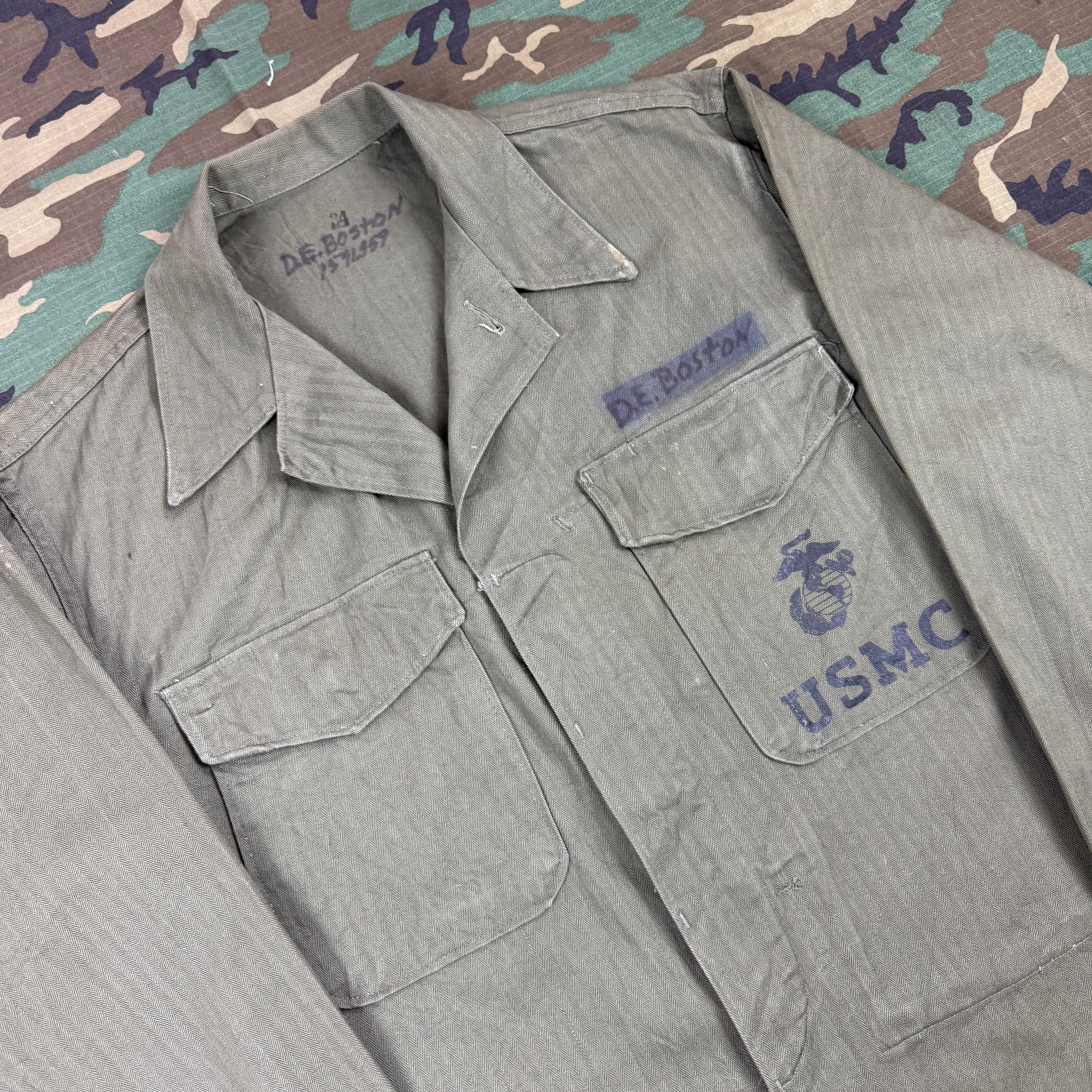 USMC P53 HBT Shirt - Mint Condition
