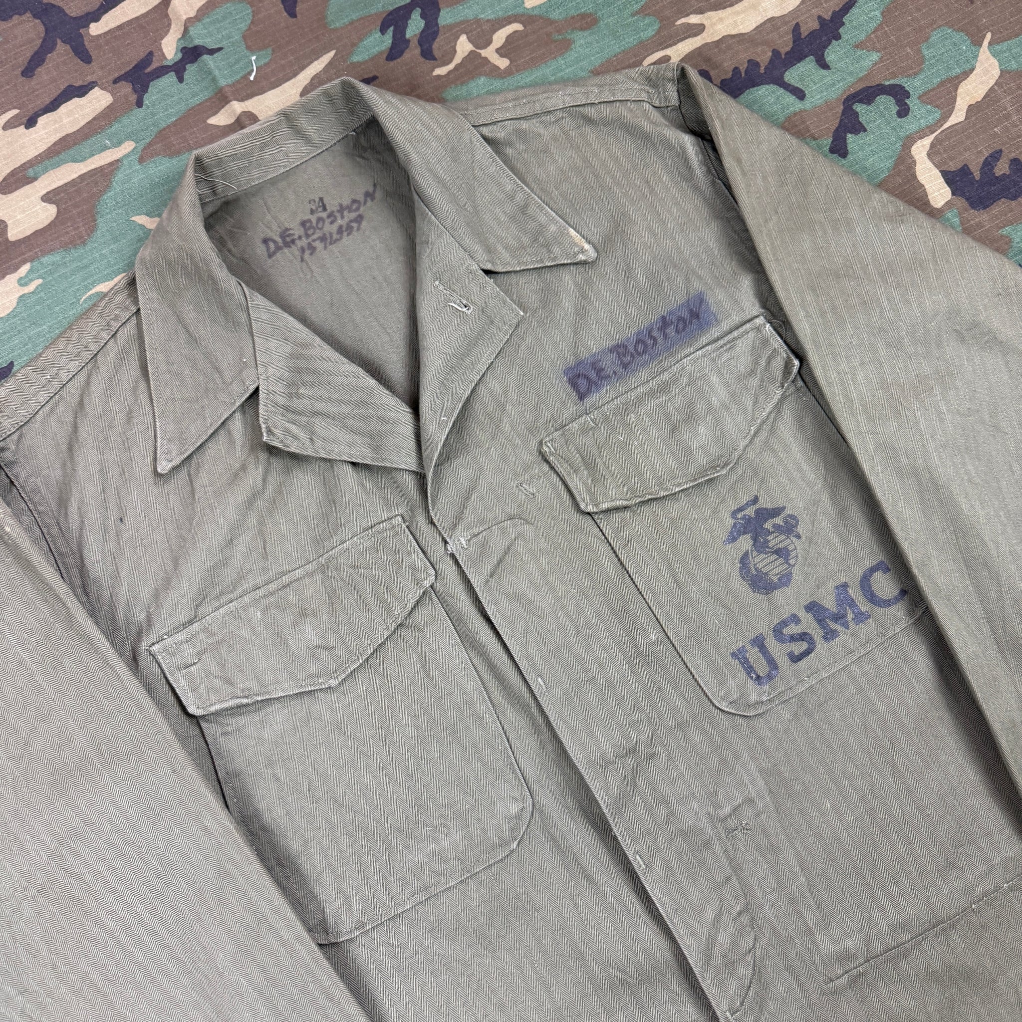 USMC P53 HBT Shirt - Mint Condition – The Major