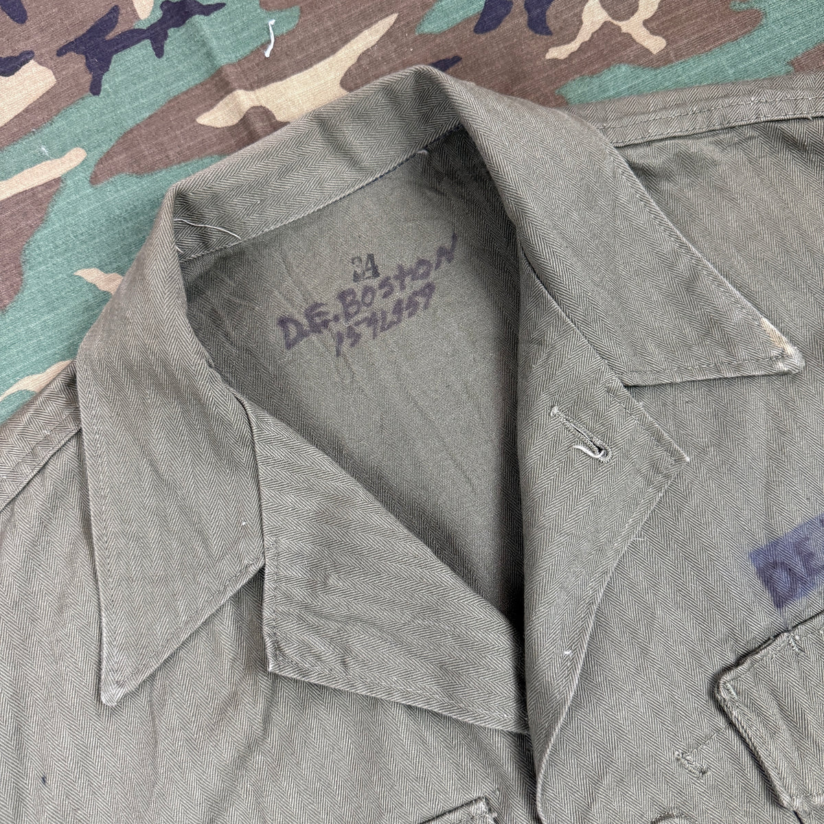 USMC P53 HBT Shirt - Mint Condition
