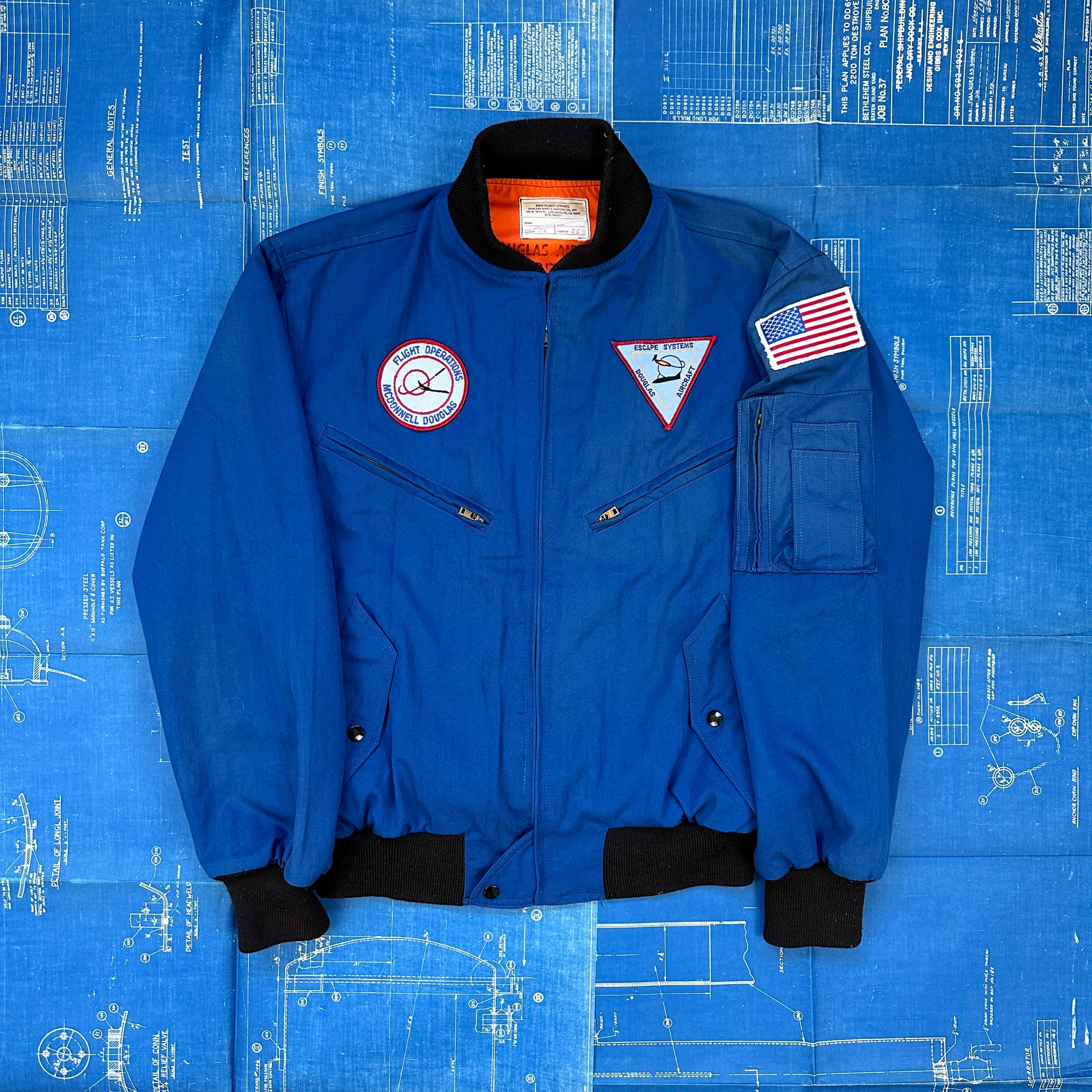 Douglas Aircraft Test Pilot Jacket by Pace Flight Apparel Douglas Aircraft Test Pilot Jacket by Pace Flight Apparel