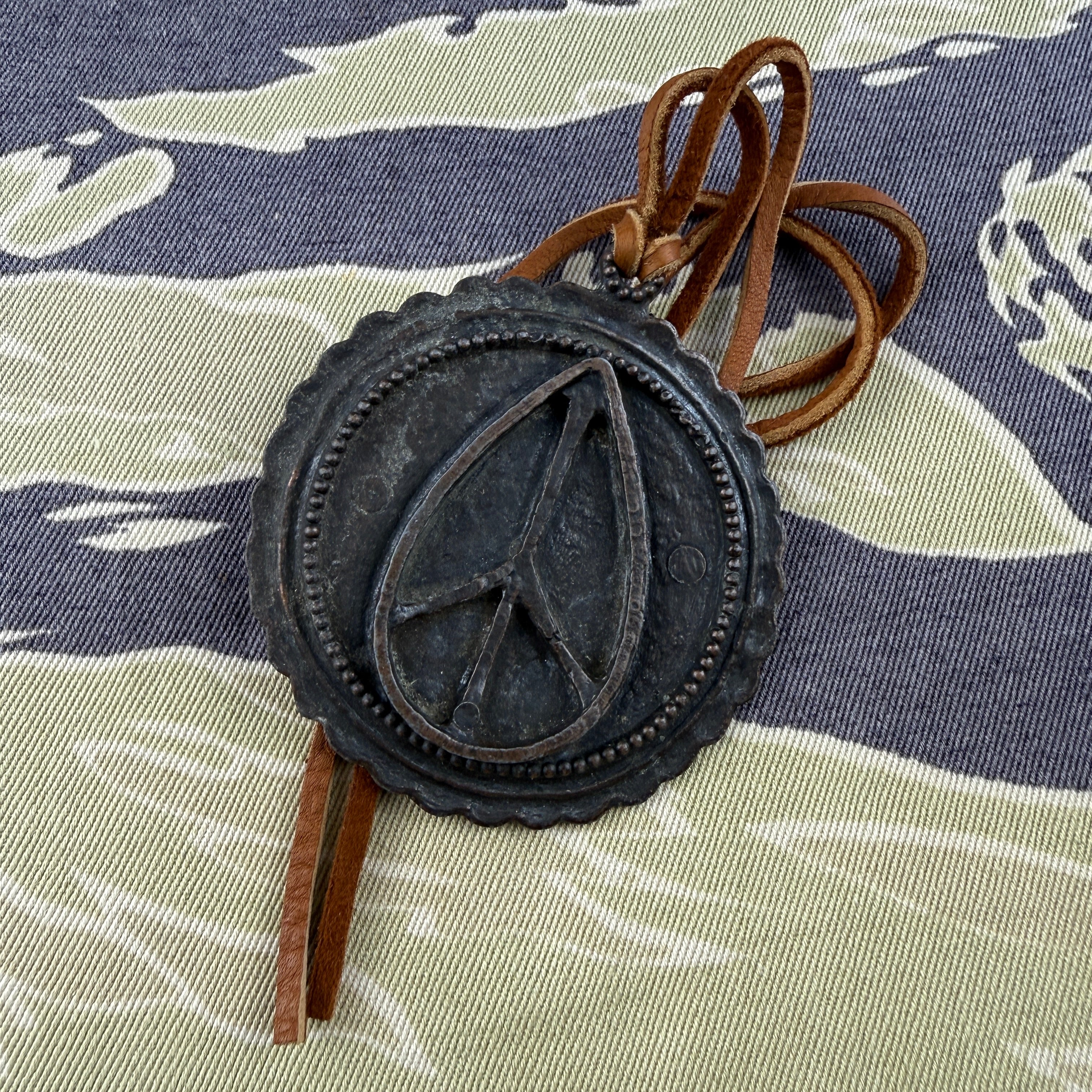 Vietnam Era 1960s Peace Pendant