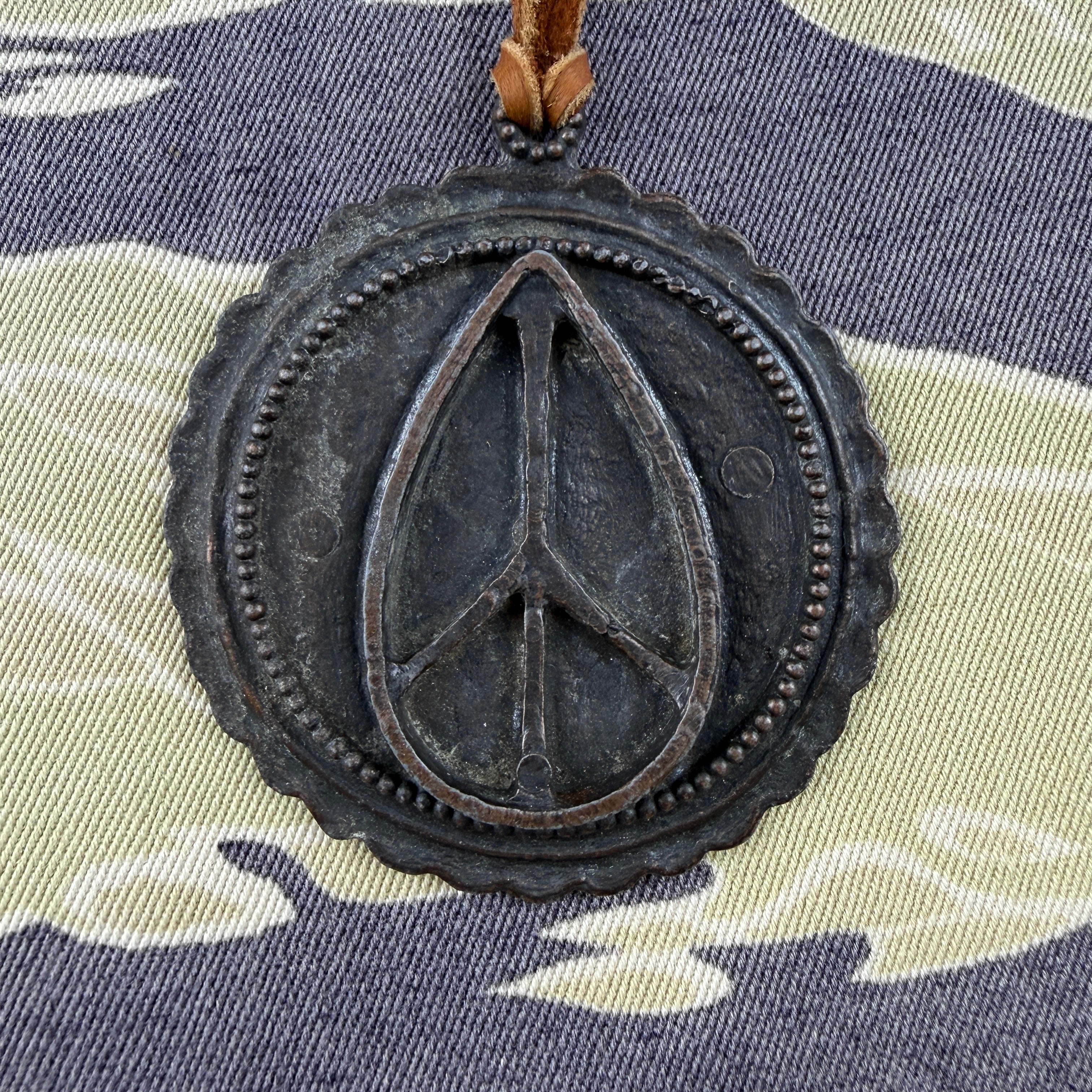 Vietnam Era 1960s Peace Pendant