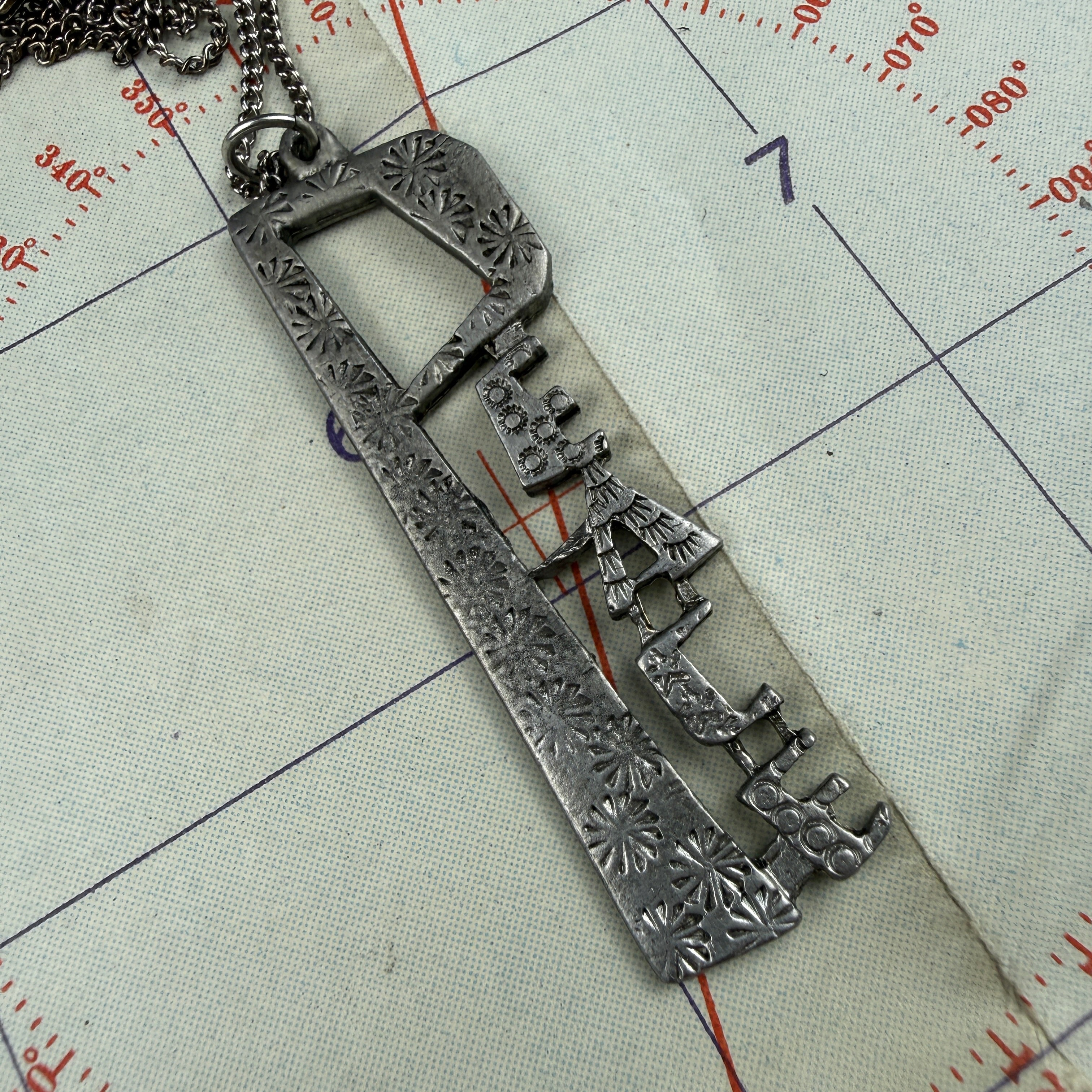 Vietnam Era 1960s Peace Pendant