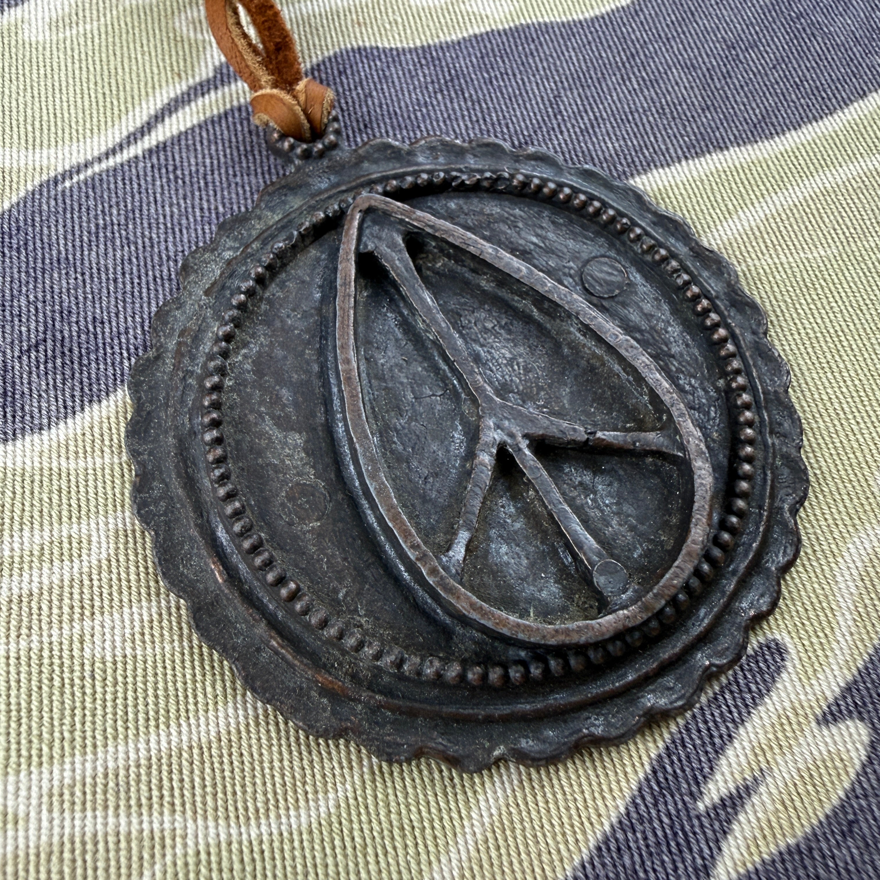Vietnam Era 1960s Peace Pendant