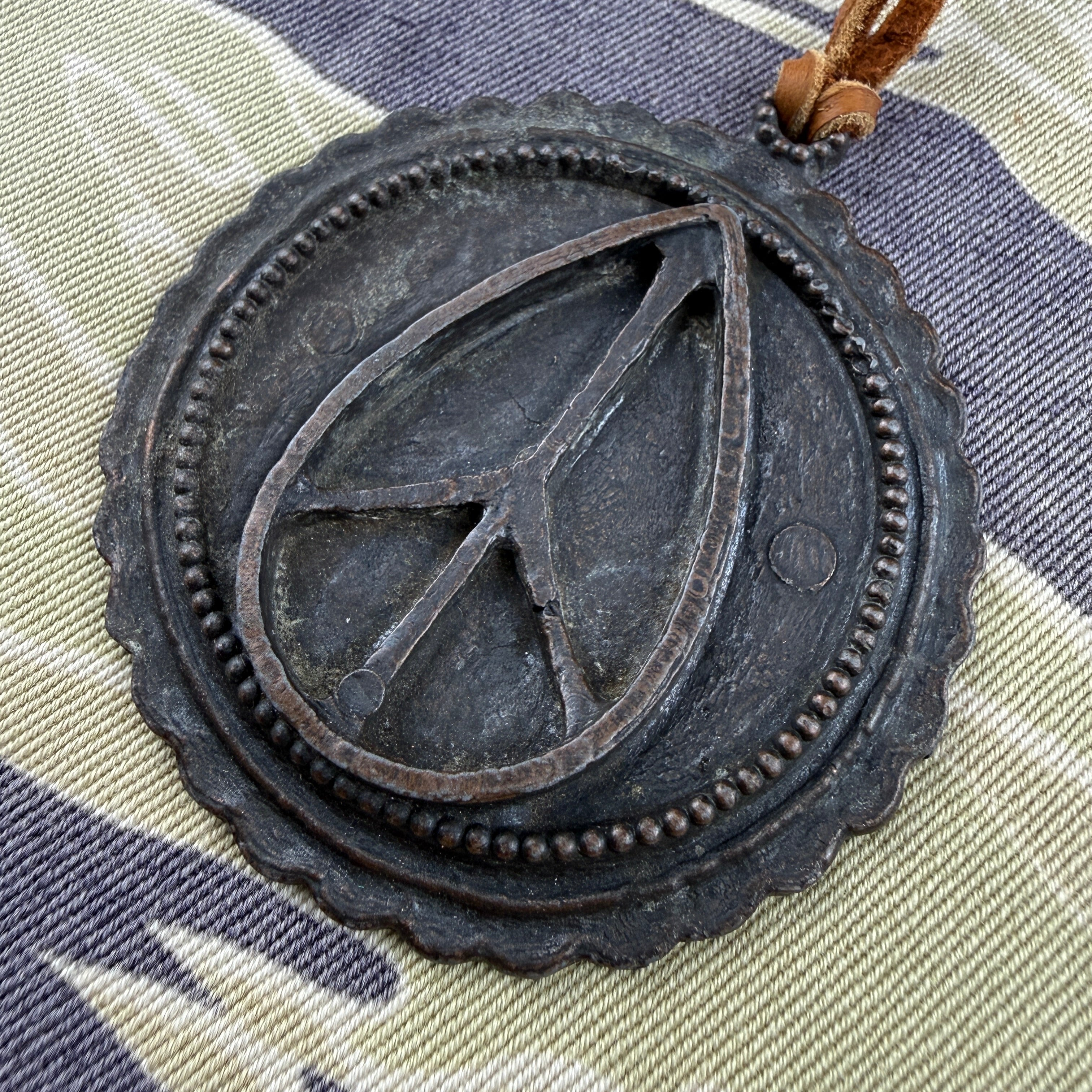 Vietnam Era 1960s Peace Pendant